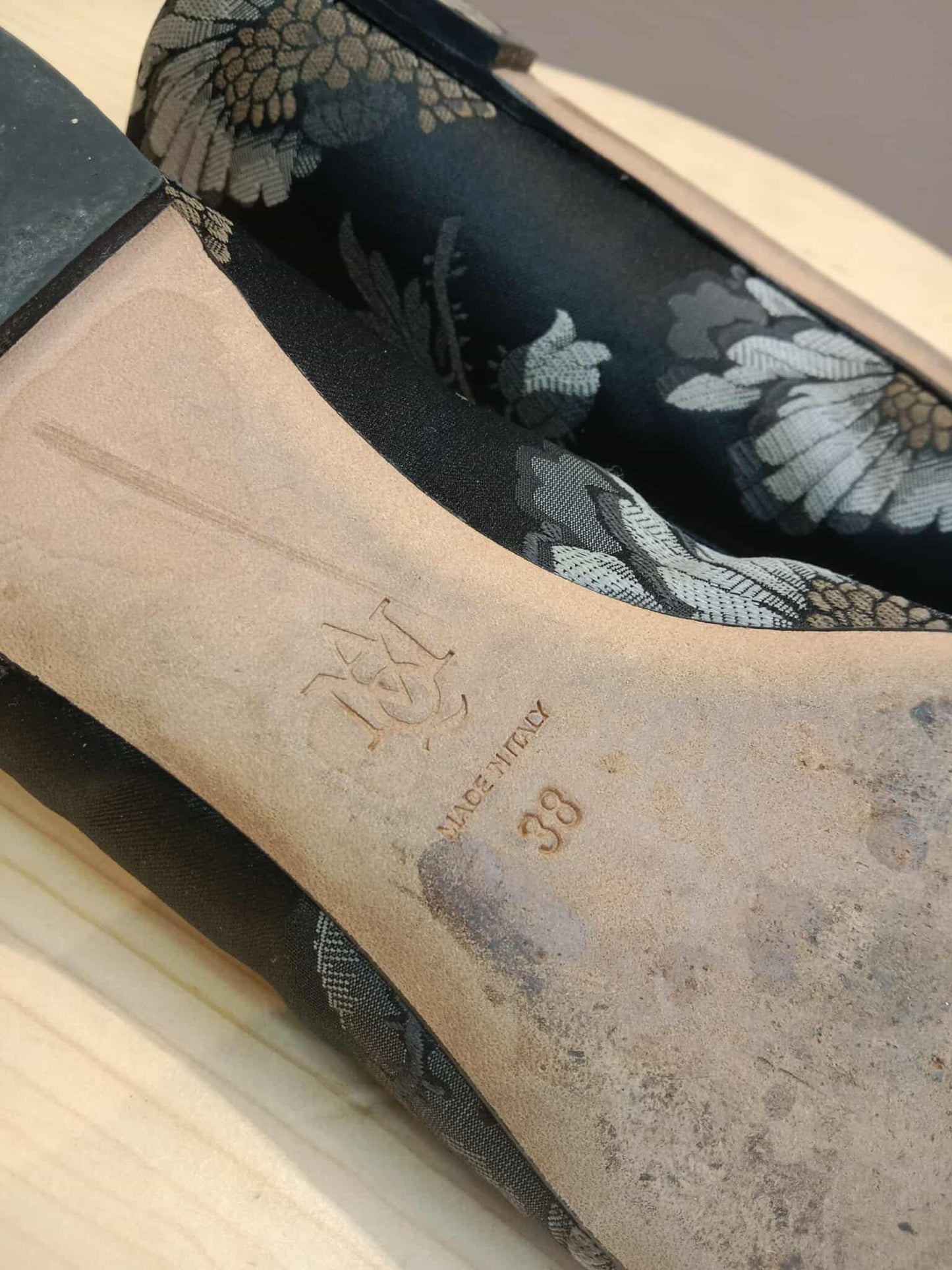 Alexander McQueen Silk Loafer Flats Black Sie 38