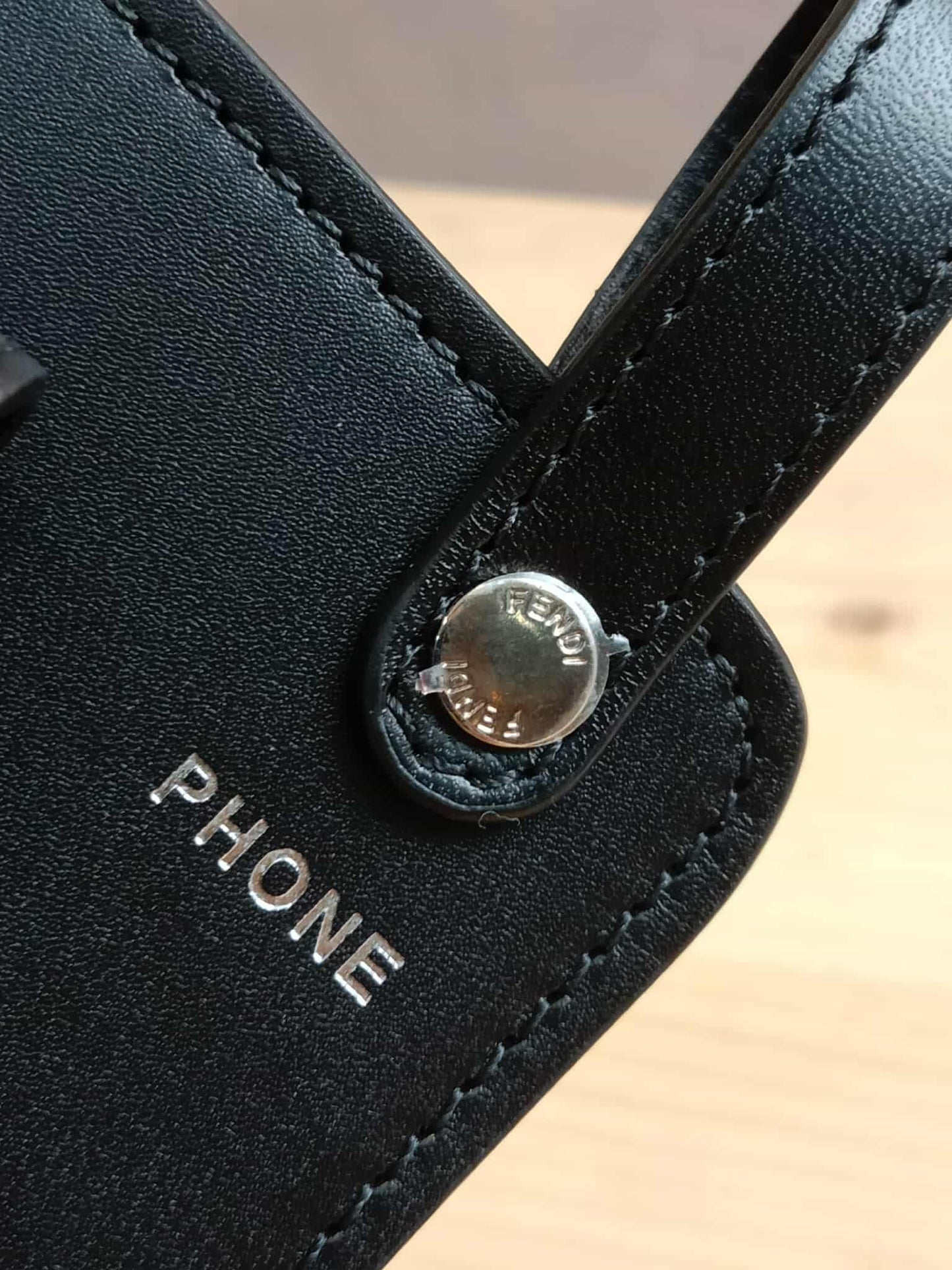 Fendi Belt Two Pouch Black