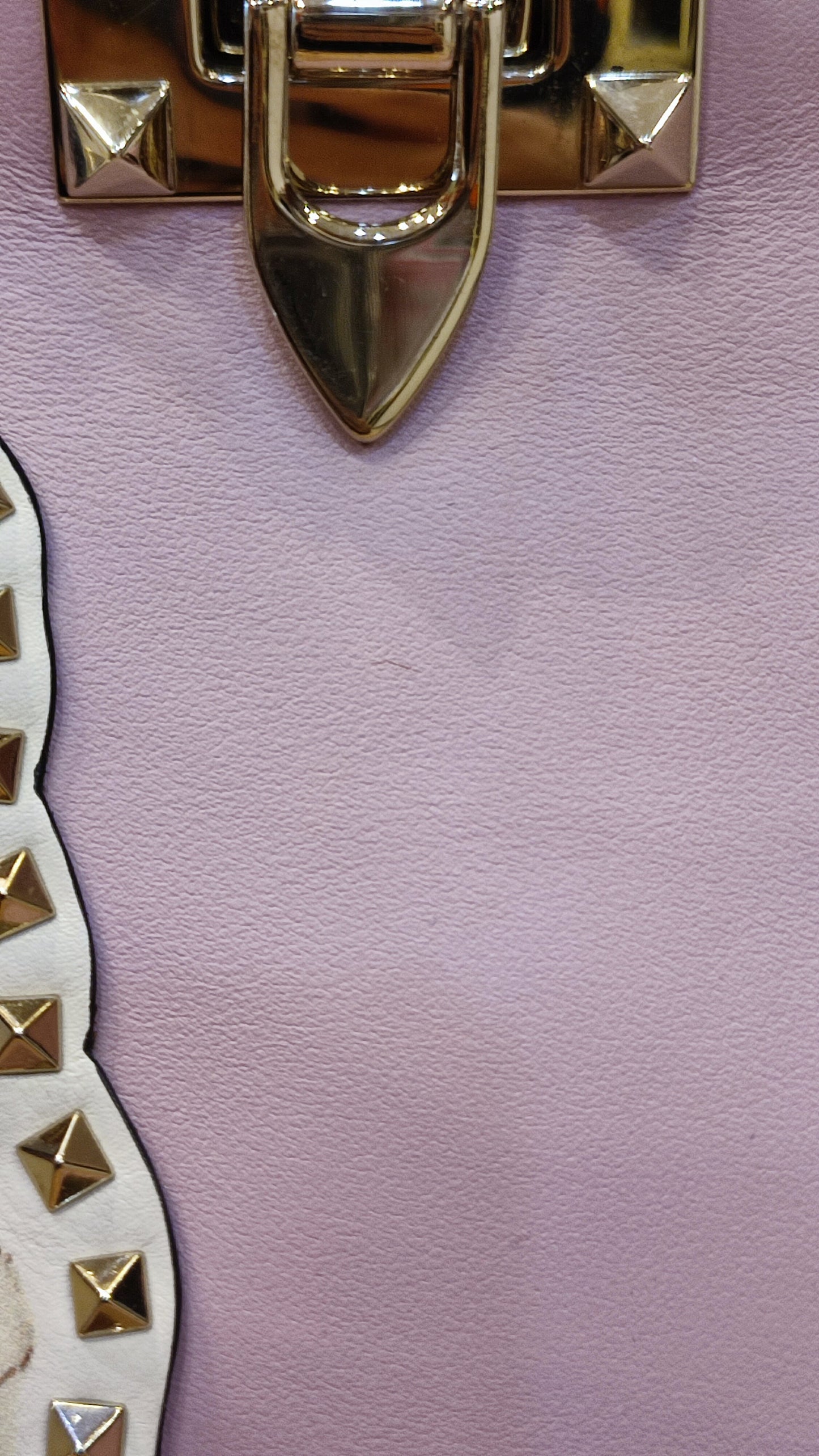 Valentino Rockstud Floral Pink Tote Bag