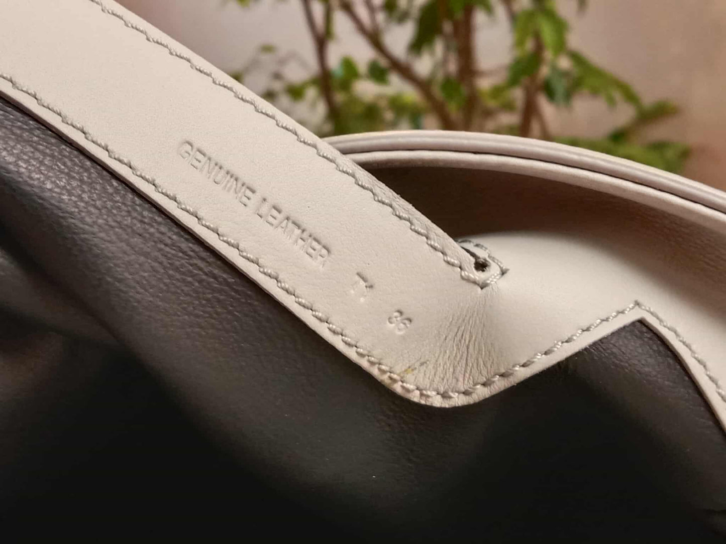 Roger Vivier Gray Frill Bag