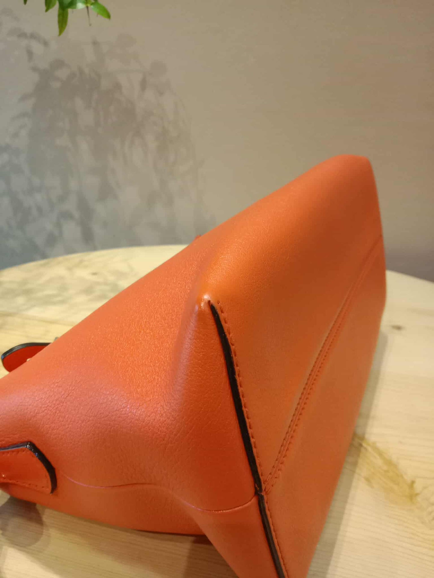 Fendi Papavero Calfskin Leather By-the-Way Mini Red Orange Bag