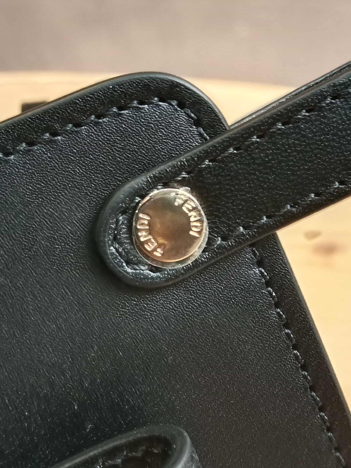 Fendi Belt Two Pouch Black