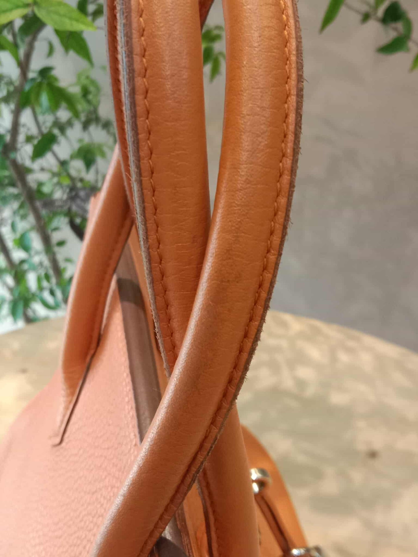 Hermes Birkin 35 Poppy Orange Clemence Stamp L Square 2008