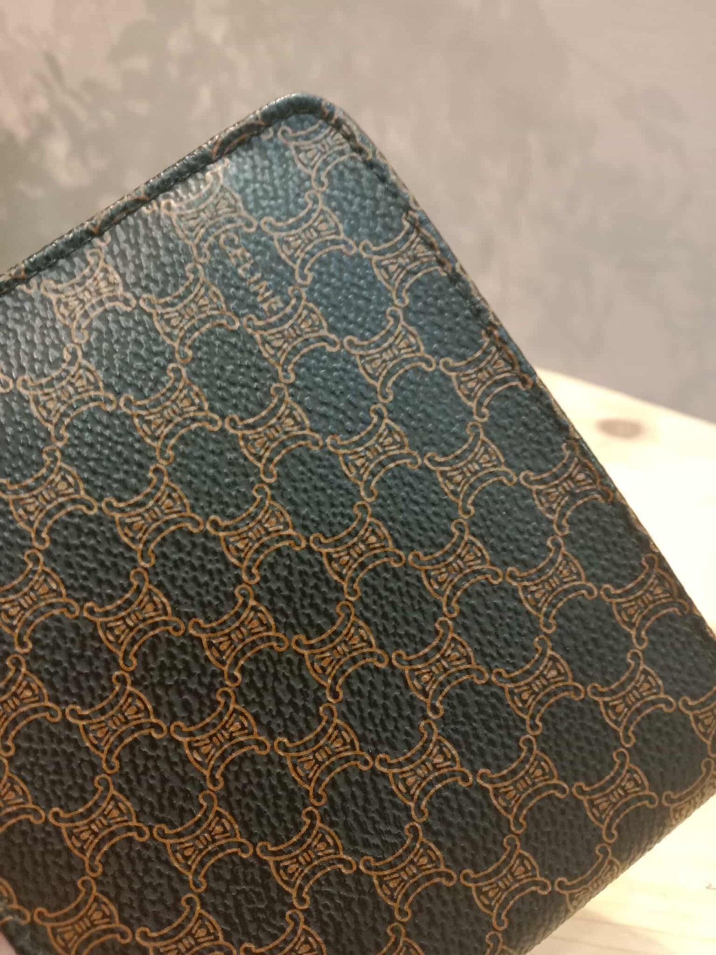 Celine Macadam Pattern Bi-Fold Wallet