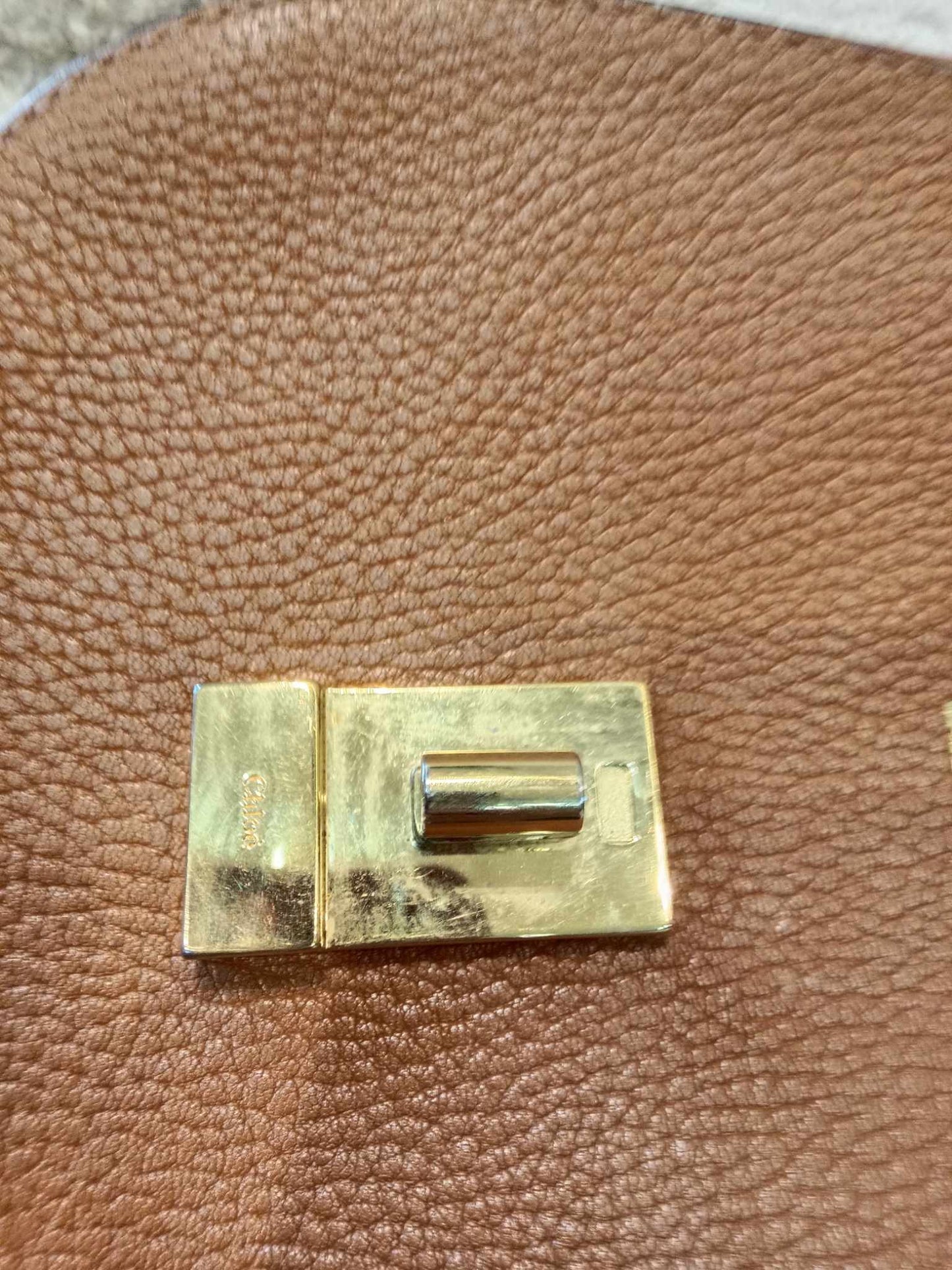 Chloe Drew Tan Bag Small