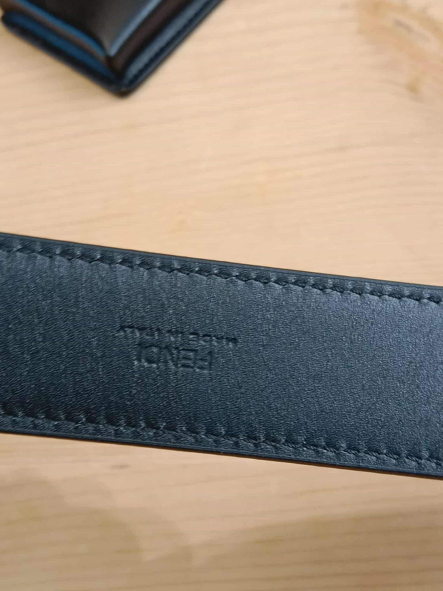 Fendi Belt Two Pouch Black