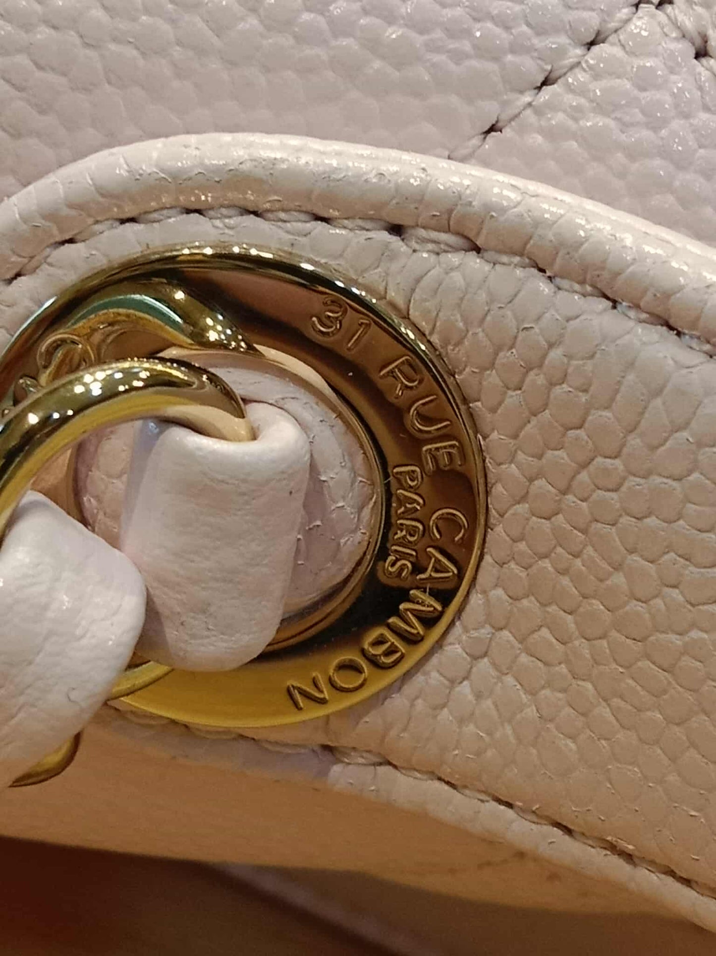 Chanel Business Affinity Light Pink Caviar Medium Microchipped