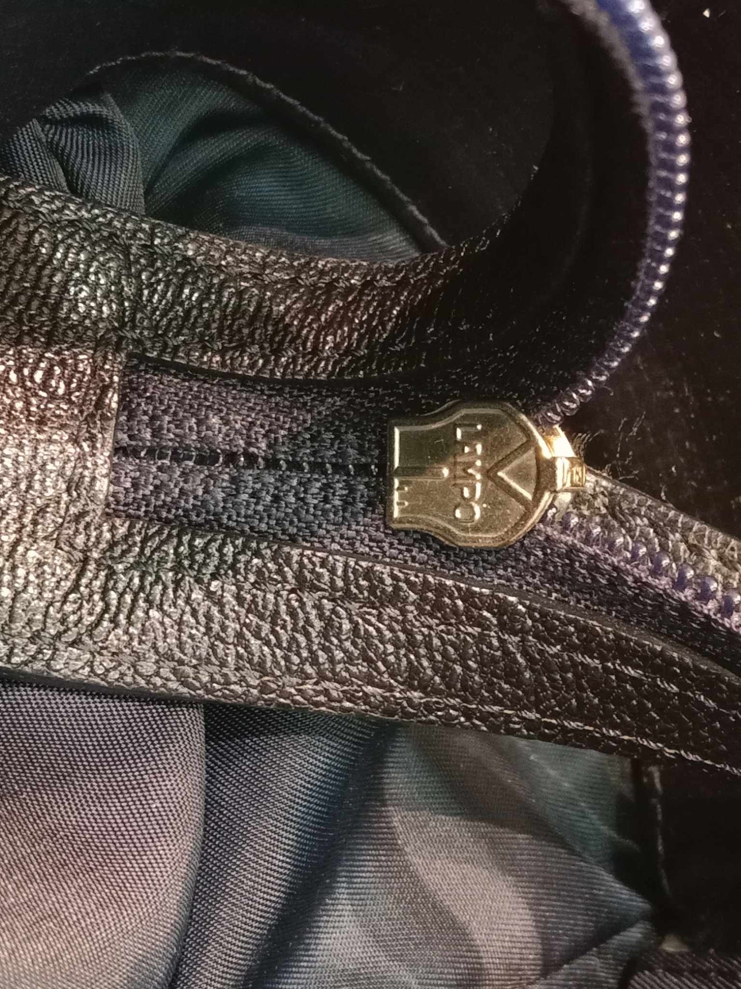 Chanel Metallic Coated Quilted Bag Purple Series 13