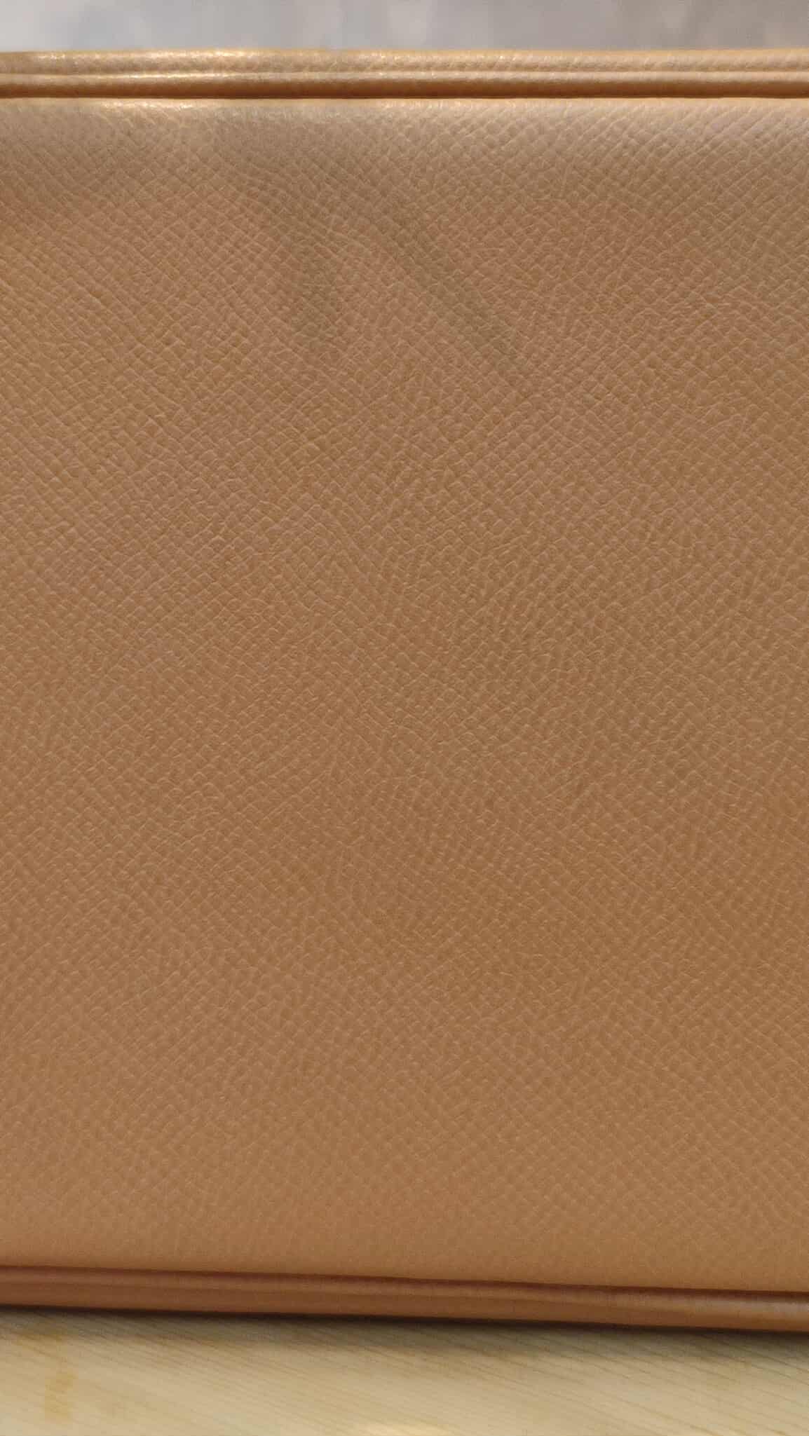 Hermes Birkin 30 Bicolor Gold/Biscuit Epsom Stamp G Square 2003 GHW