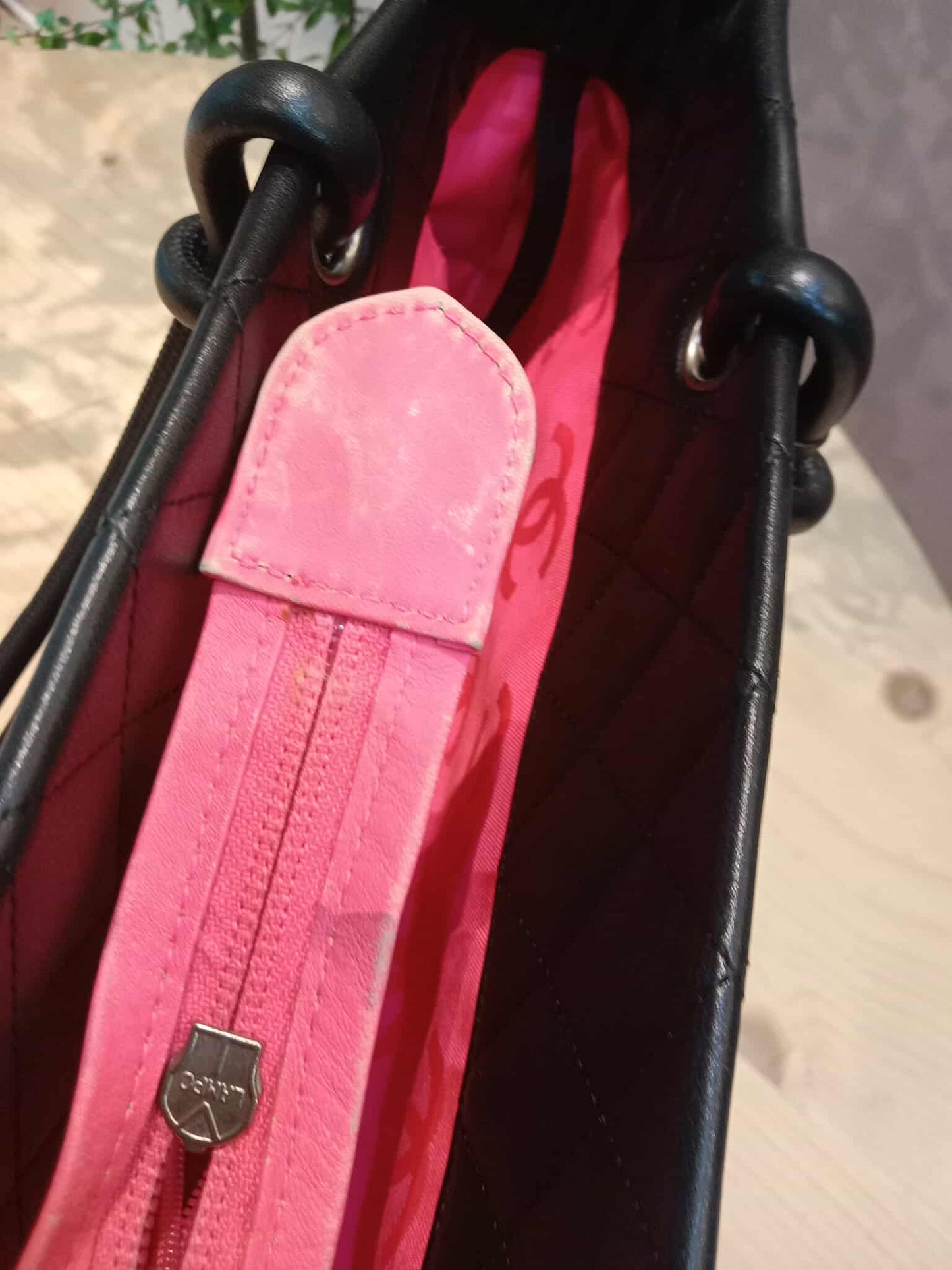 Chanel Cambon Lambskin Black Series 12