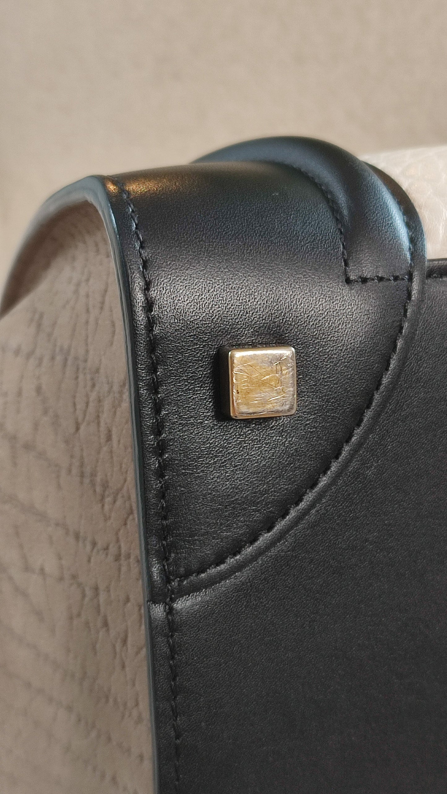 Celine Phantom Luggage Tricolor Bag