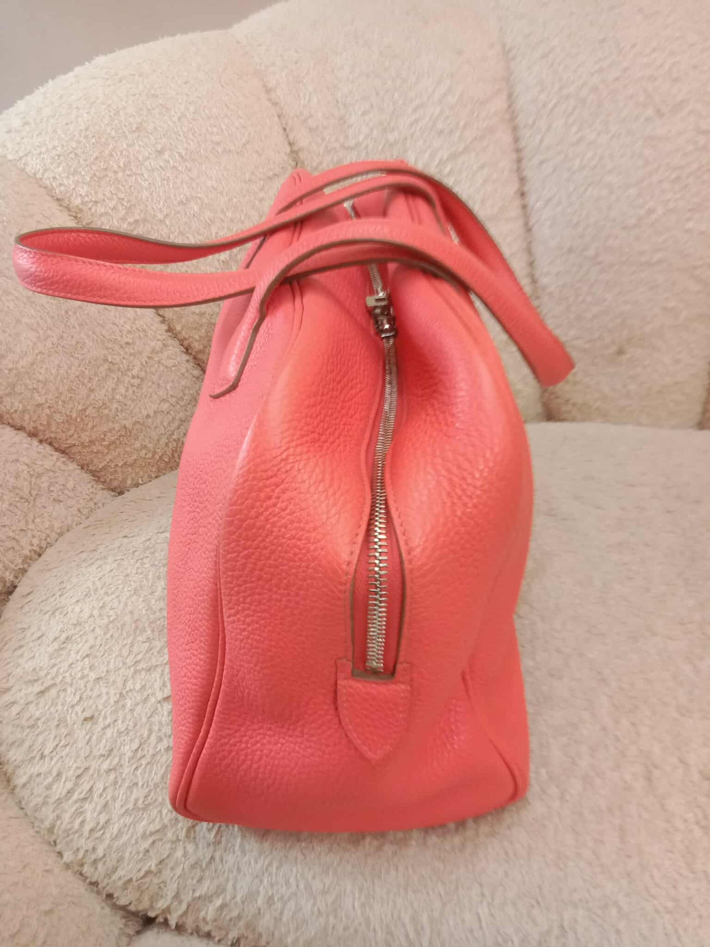 Hermes Victoria II 35 Rose Azalee Clemence Stamp P Square 2012