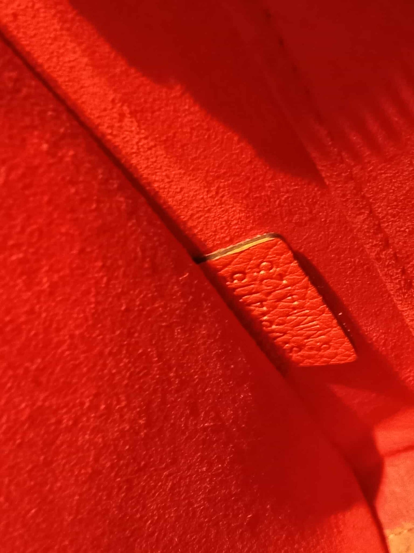 Celine Luggage Nano Red