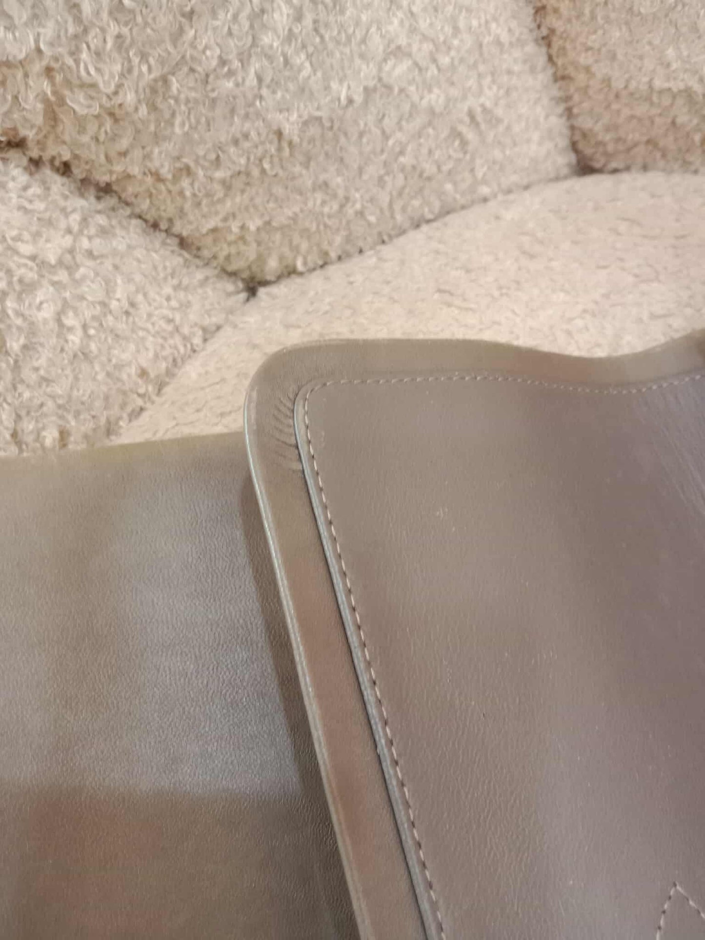 Chanel Quilted Maxi Double Flap Patent Tan Series 15