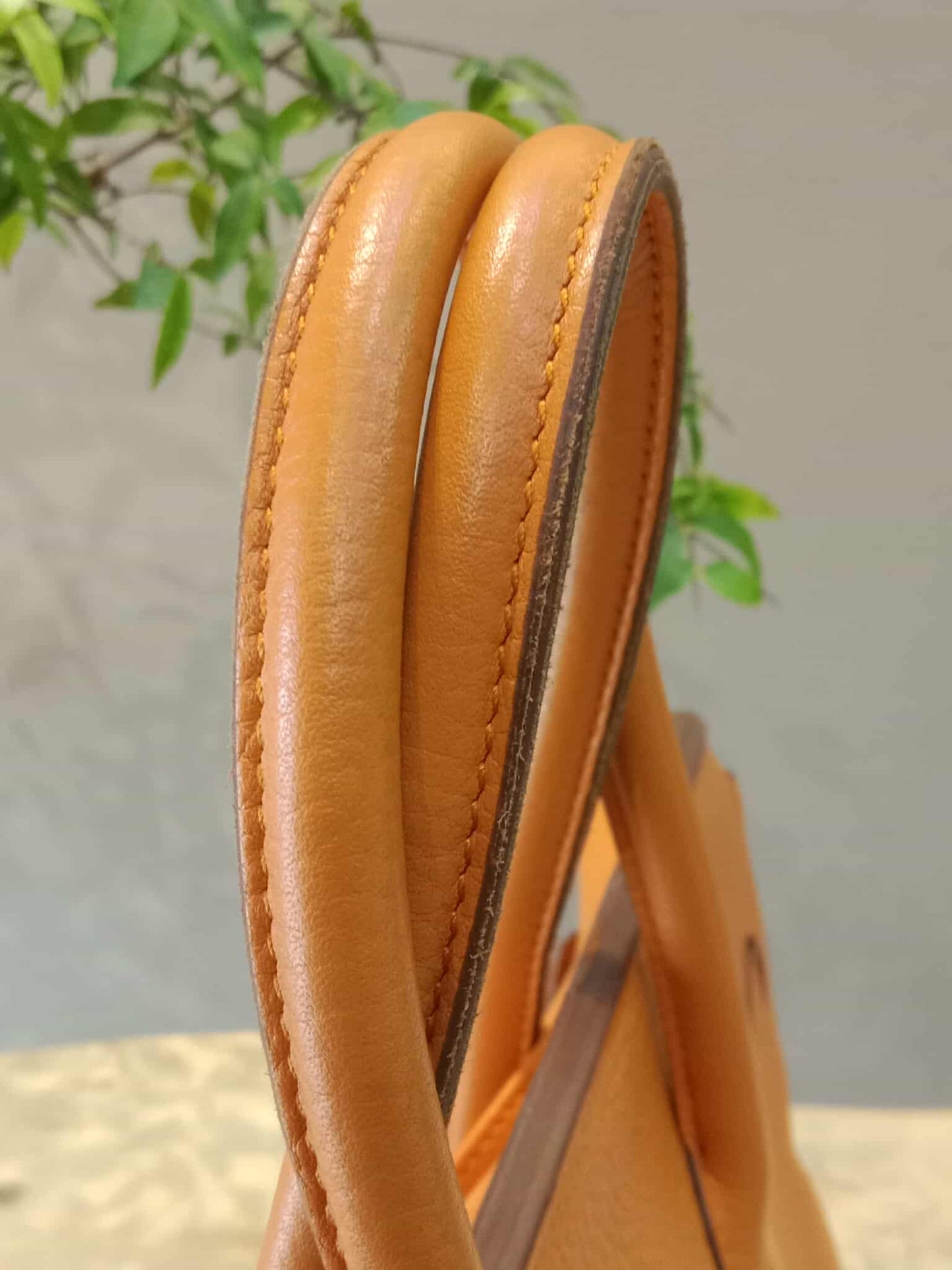 Hermes Birkin 35 Poppy Orange Clemence Stamp L Square 2008
