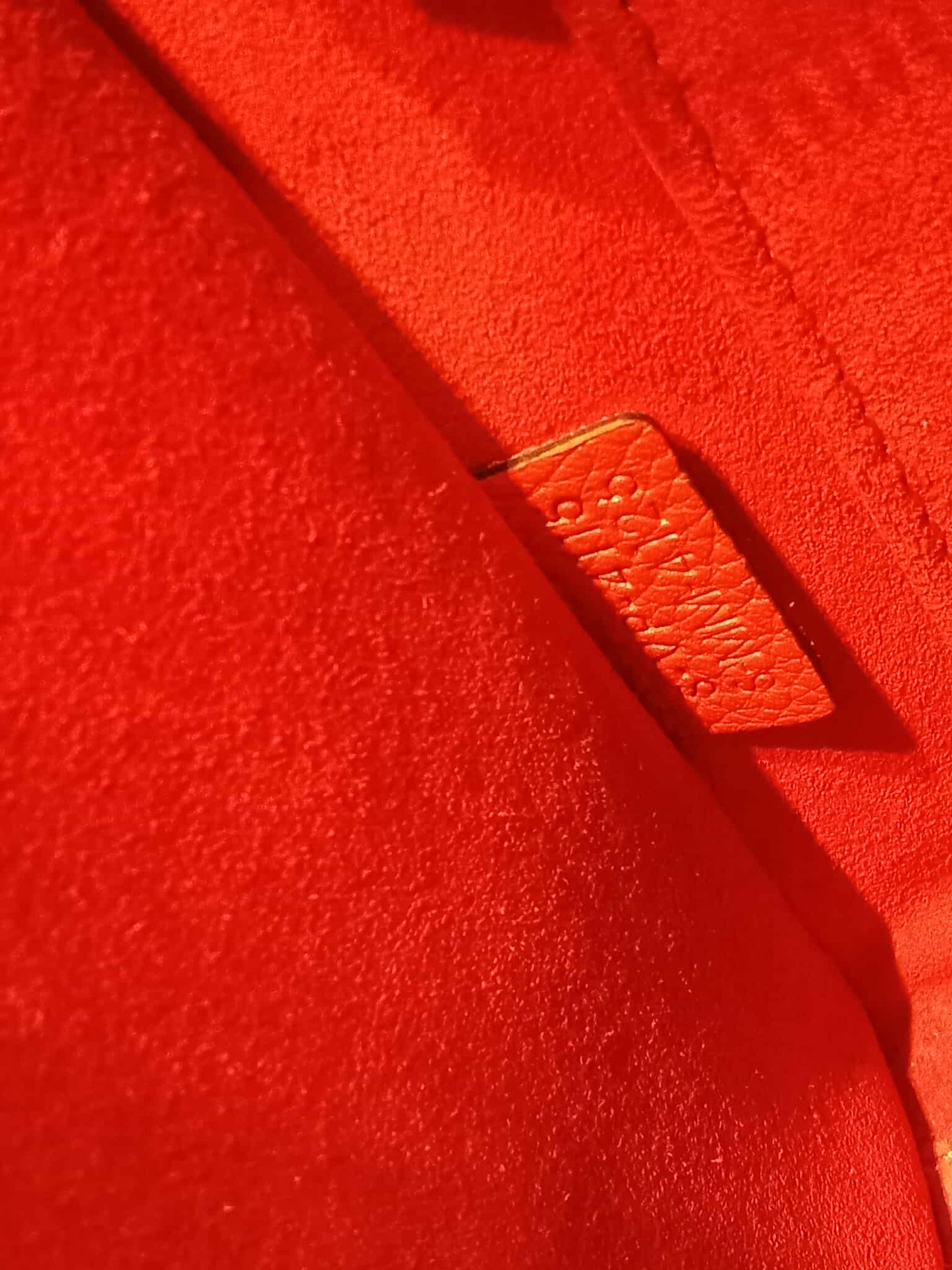 Celine Luggage Nano Red