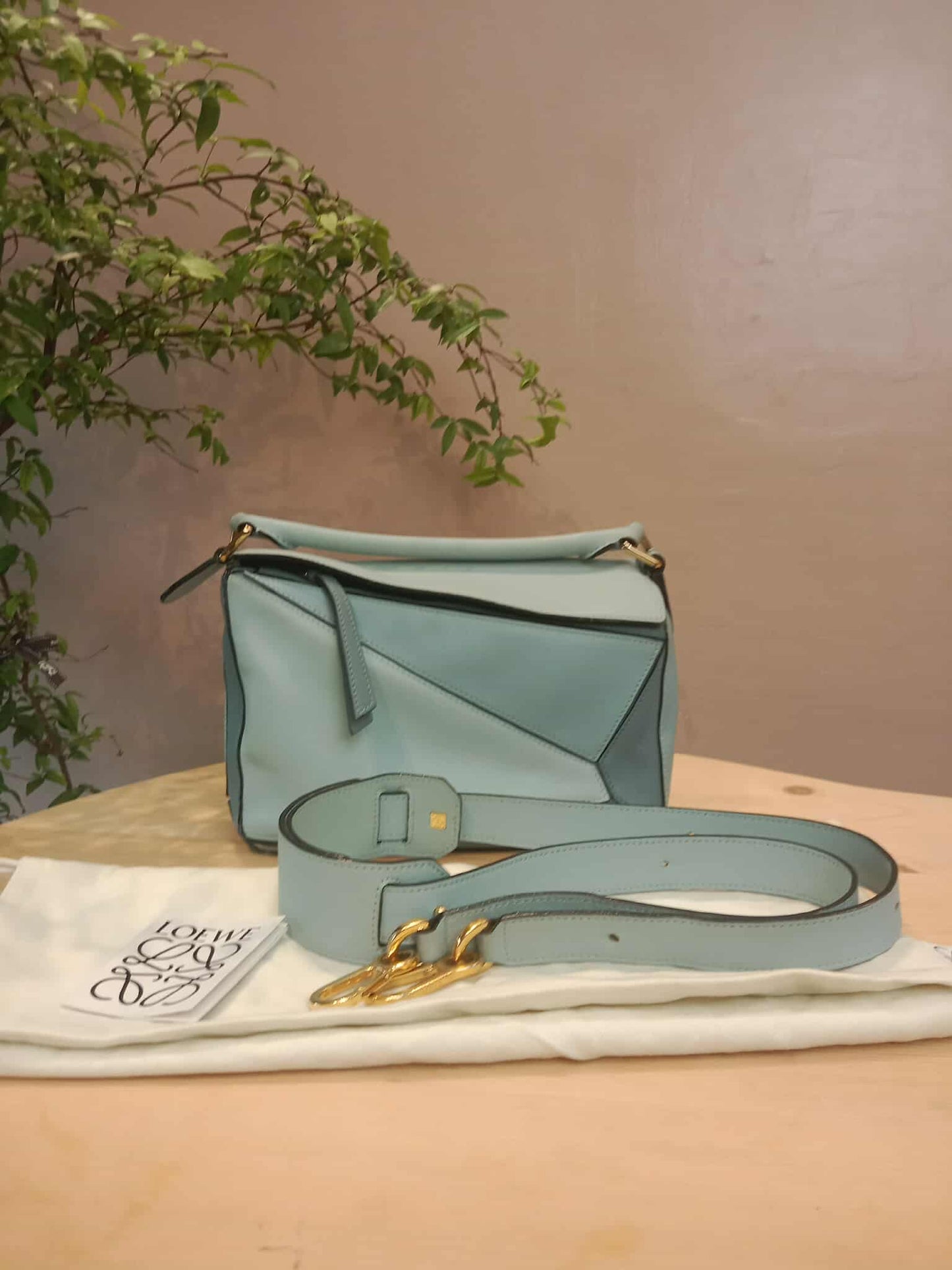 Loewe Puzzle Tricolor Blue Small
