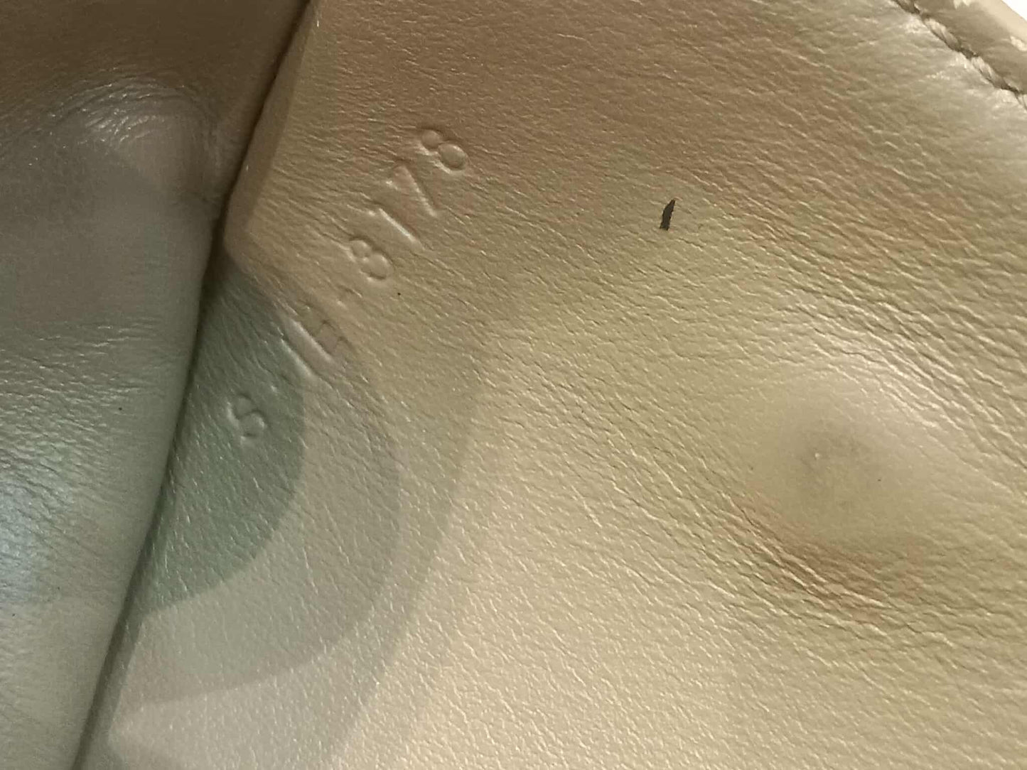 Celine Beige Trifold Wallet