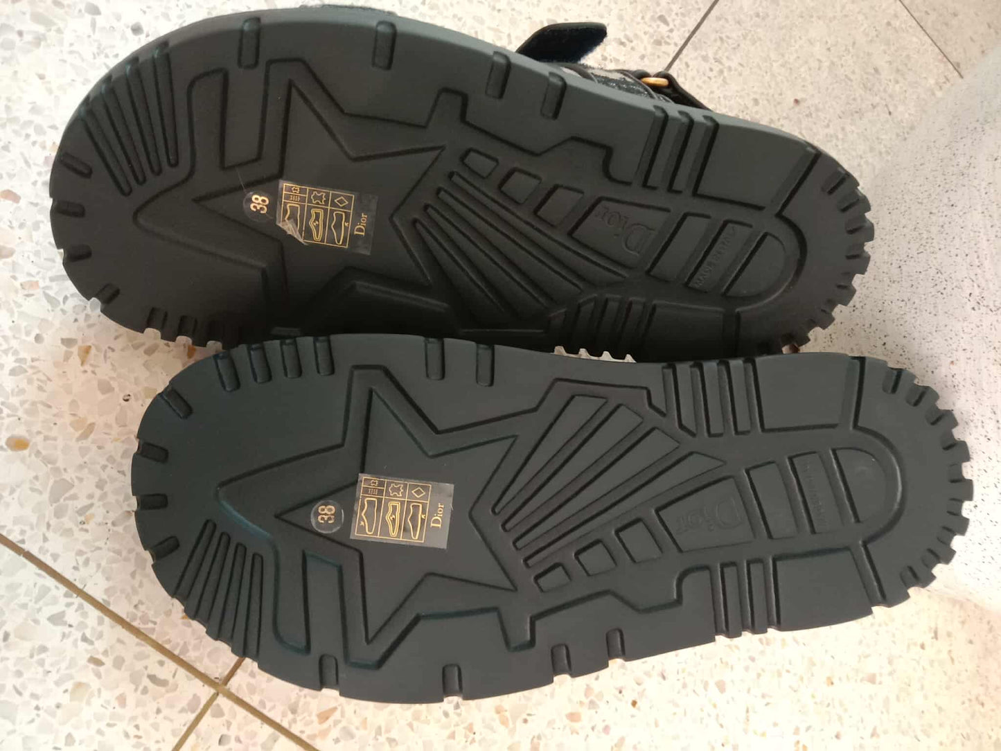 Dior Dioract Sandals Size 38