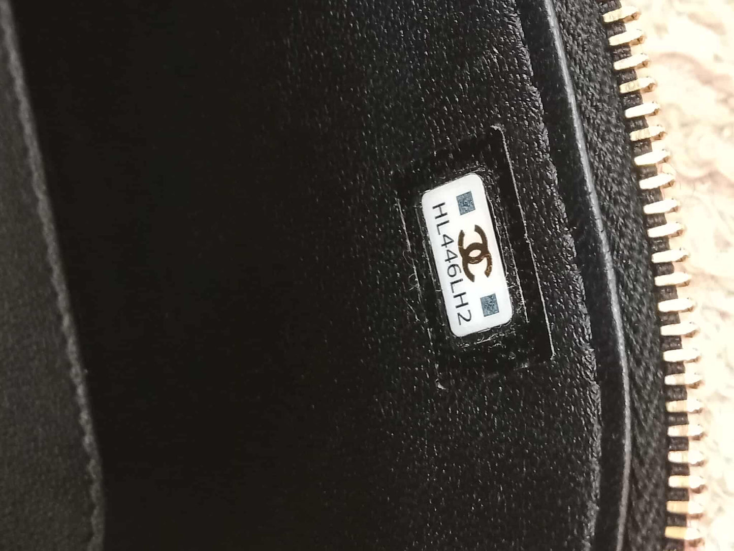 Chanel Tweed Vanity Multicolor Microchipped