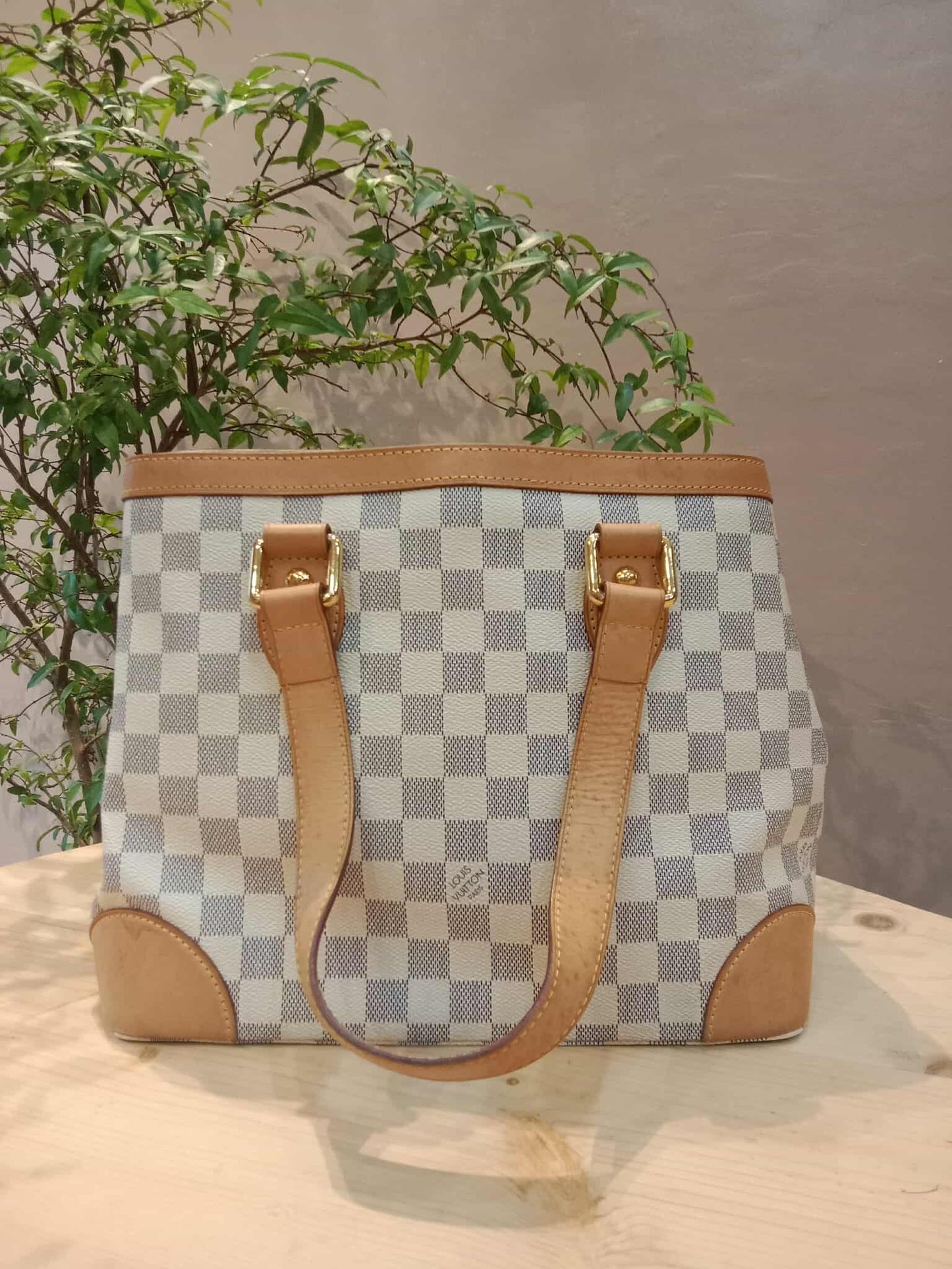 Louis Vuitton Hampstead Damier Azur PM