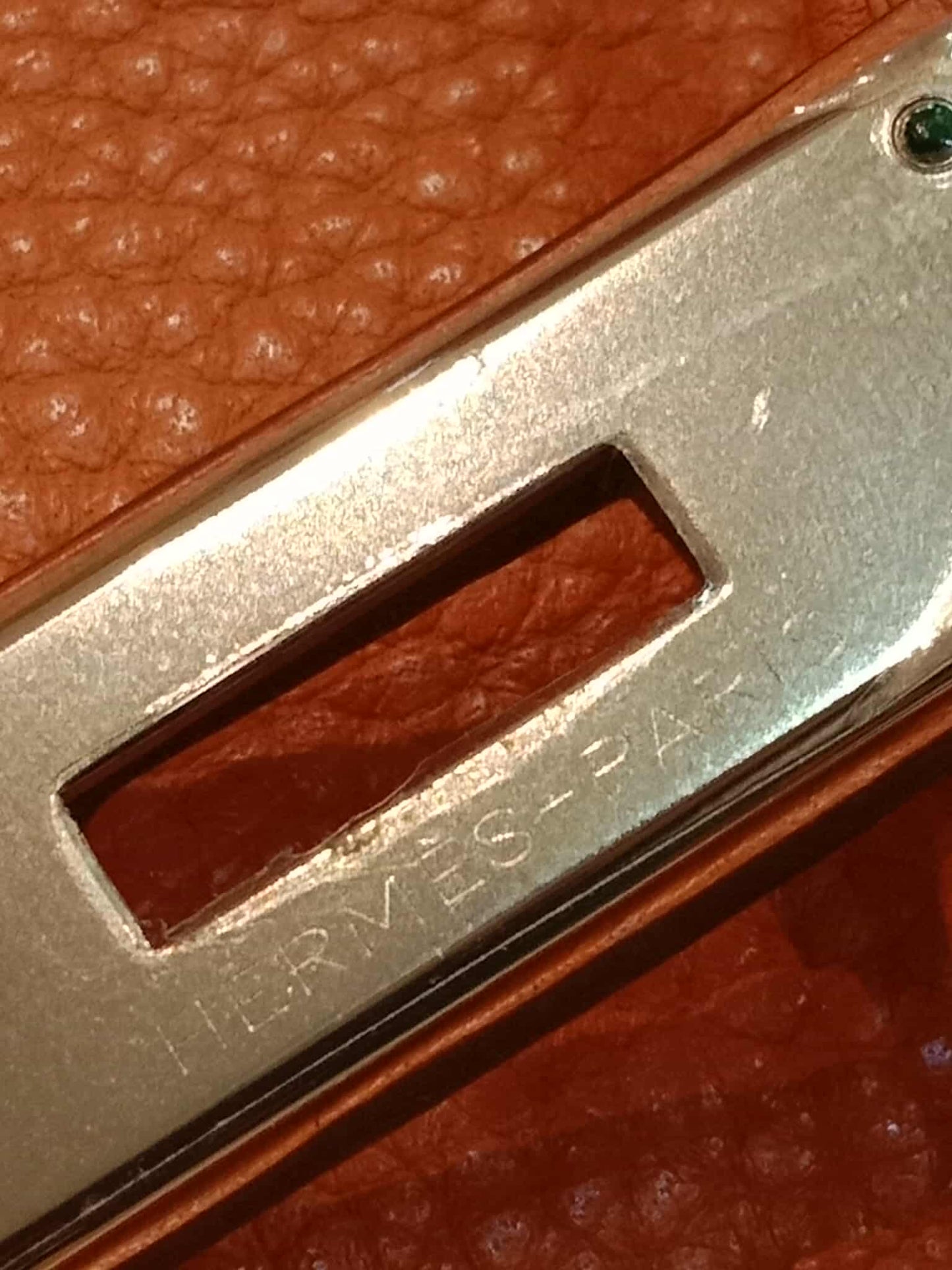 Hermes Birkin 35 Poppy Orange Clemence Stamp L Square 2008