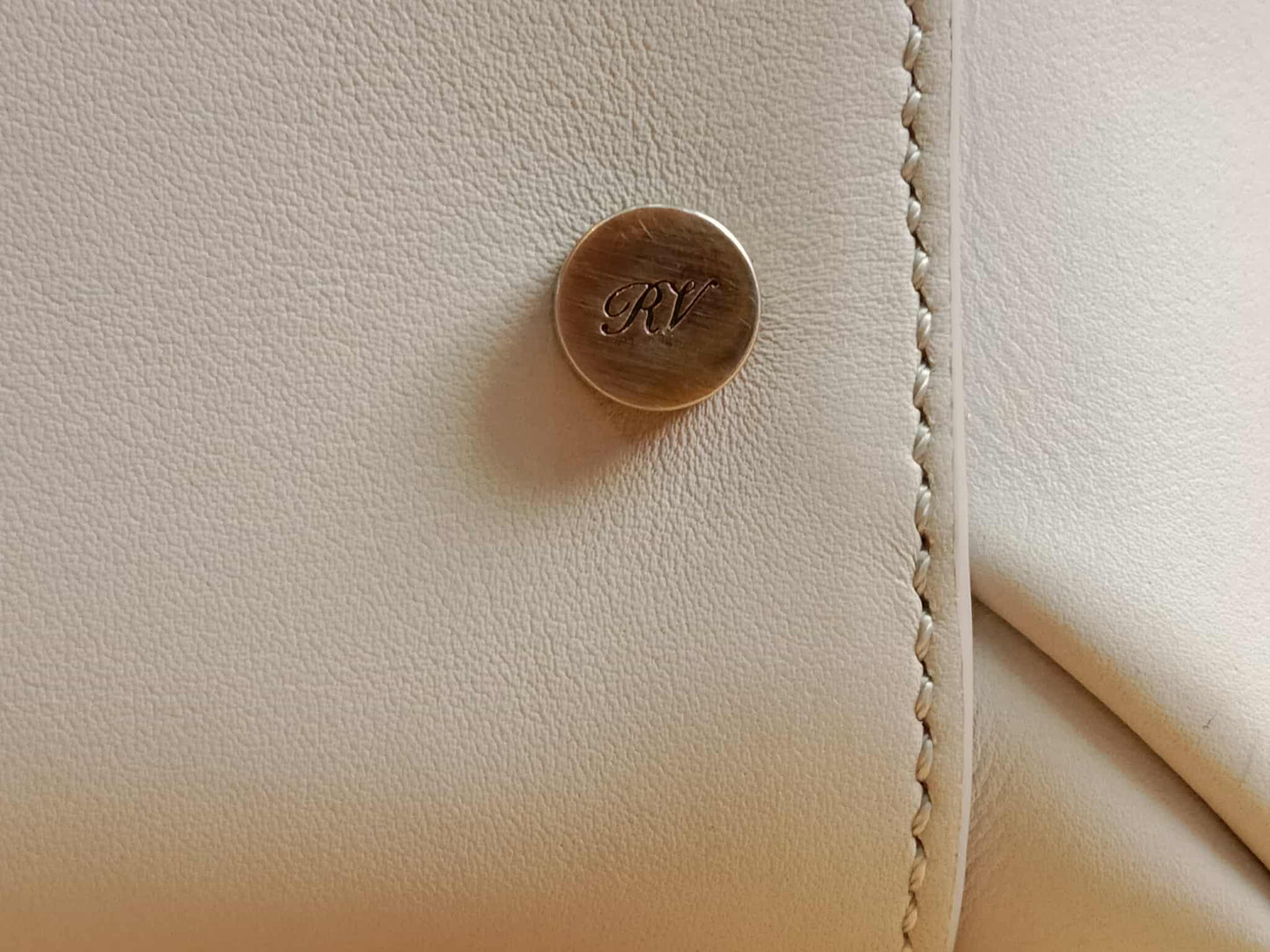 Roger Vivier Gray Frill Bag