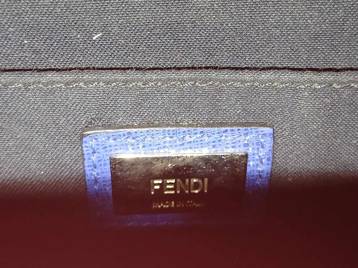 Fendi Demi Jour Bird Leather Bag