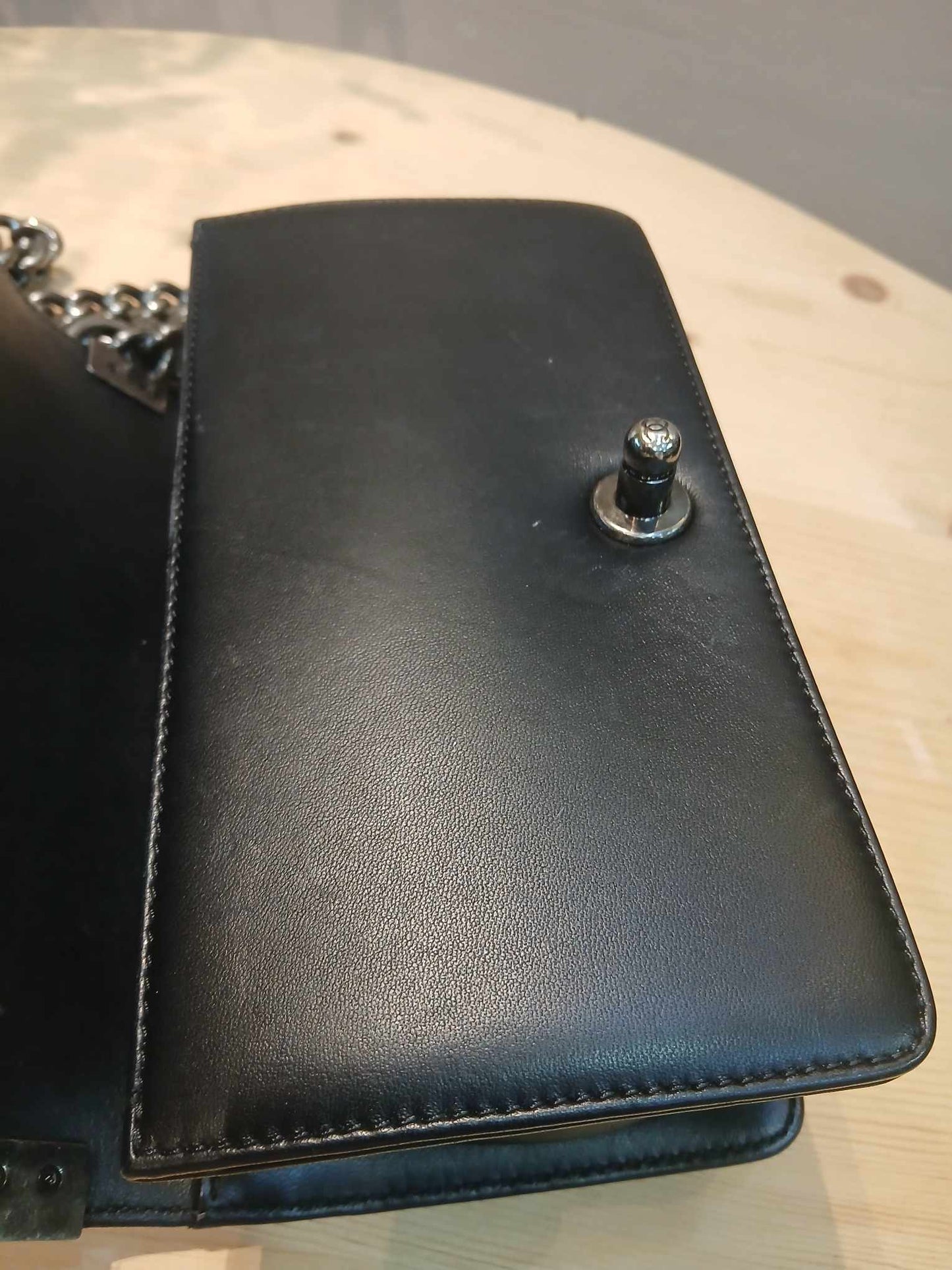 Chanel Leboy Lambskin Small Black Series 23