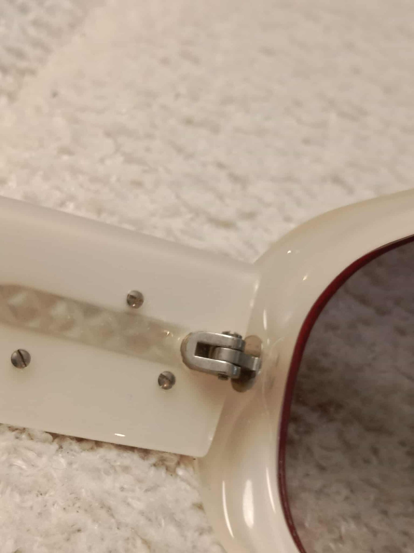 Chanel Red Sunglasses