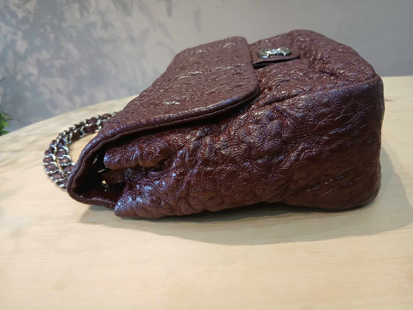Chanel Rock in Moscow Classic Flap Burgundy Series 12