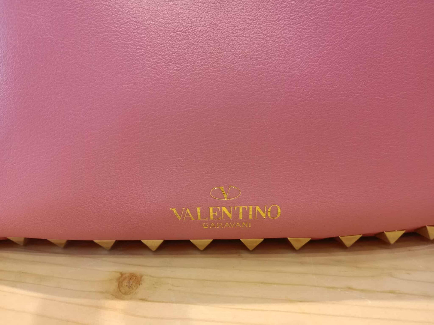 Valentino Rockstud Tote Bag Pink Mini