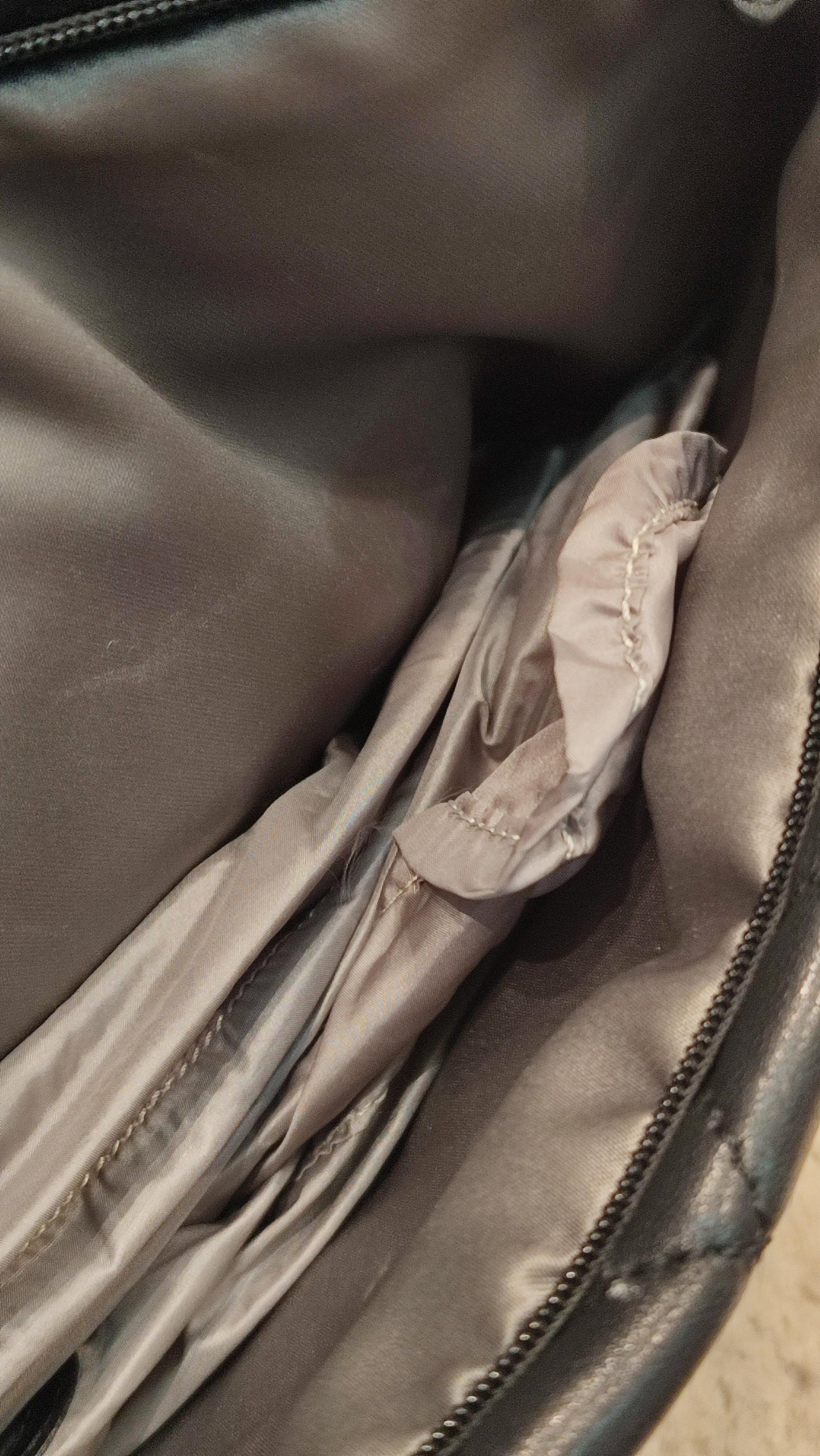 Chanel Coco Rain Single XXL Flap Lambskin Black Series 14