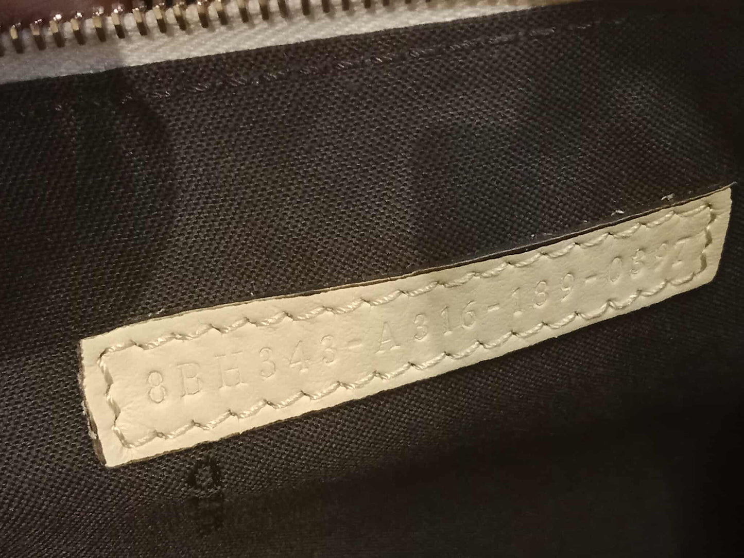 Fendi White Whipstitch Runaway Leather Satchel Bag
