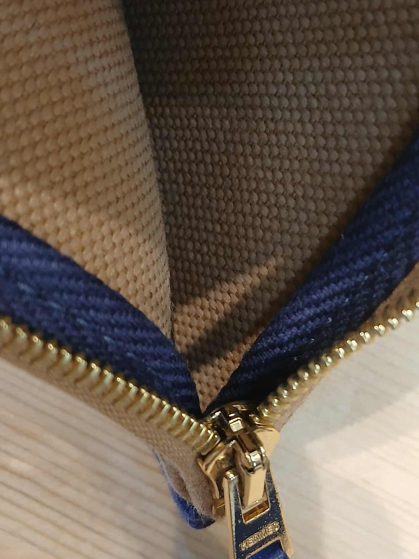 Hermes Herbag 31 Brown/Blue Stamp U 2022
