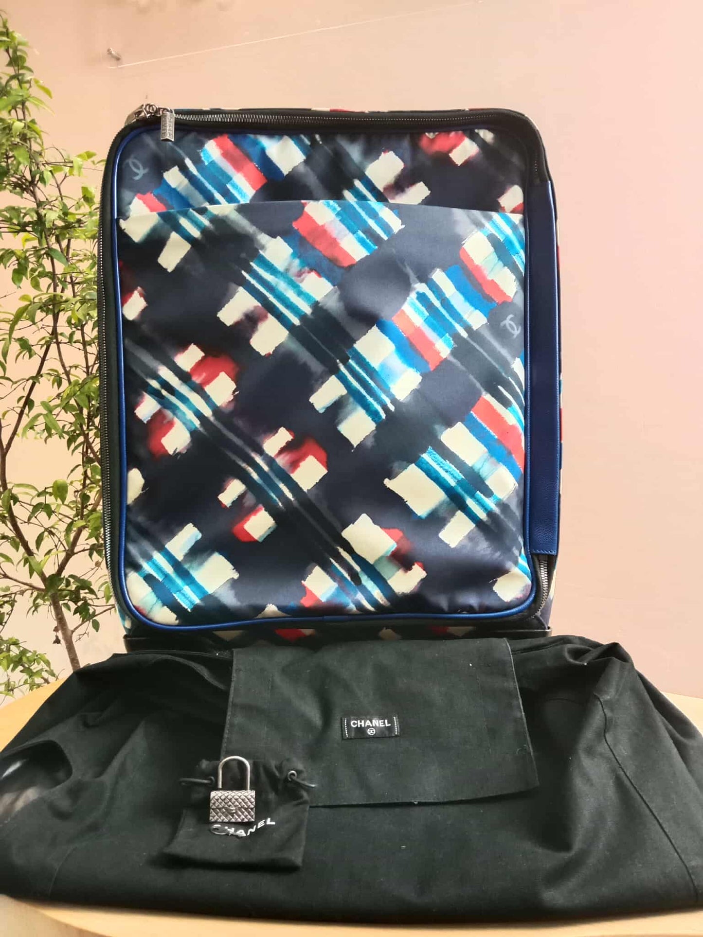 Chanel Spring-Summer 2016 Seasonal Trolley Blue Bag Series 22