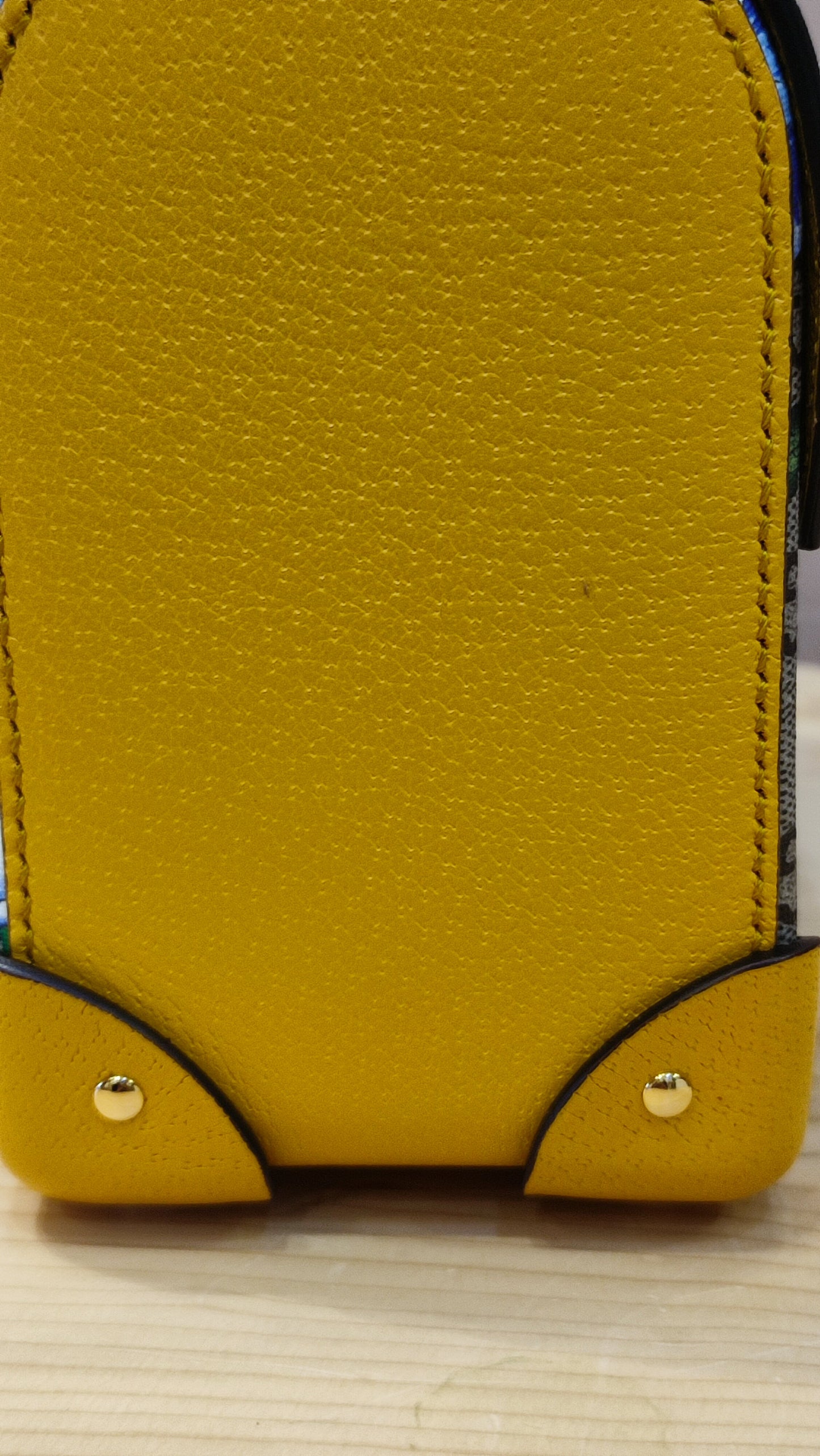 Gucci GG Floral Bamboo Bag Yellow