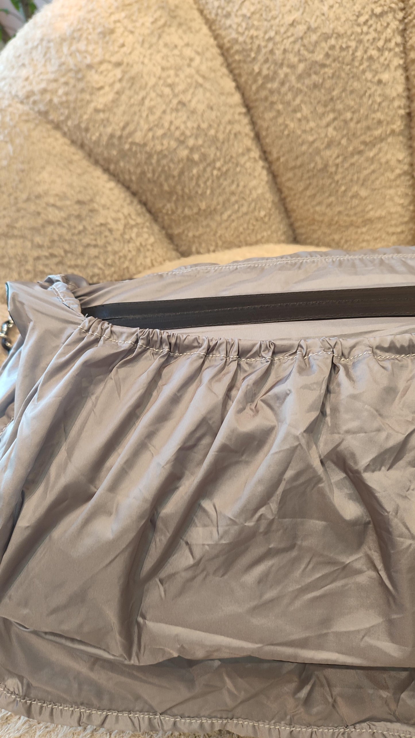 Chanel Coco Rain Single XXL Flap Lambskin Black Series 14