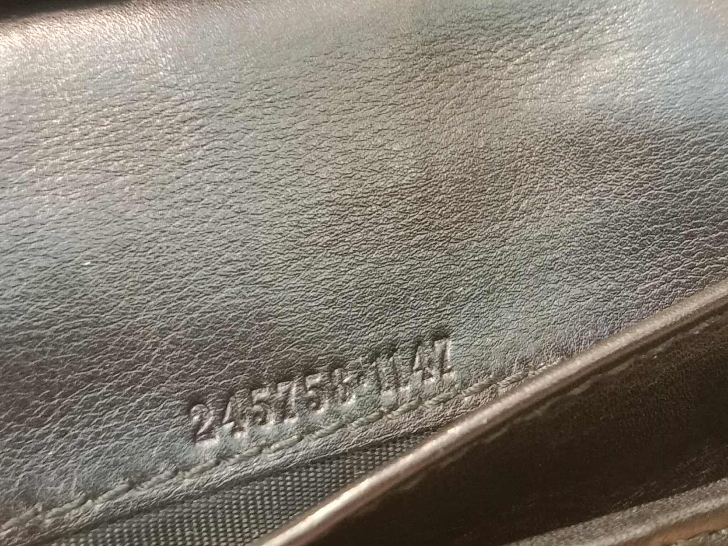 Gucci GG Marmont French Continental Wallet Black