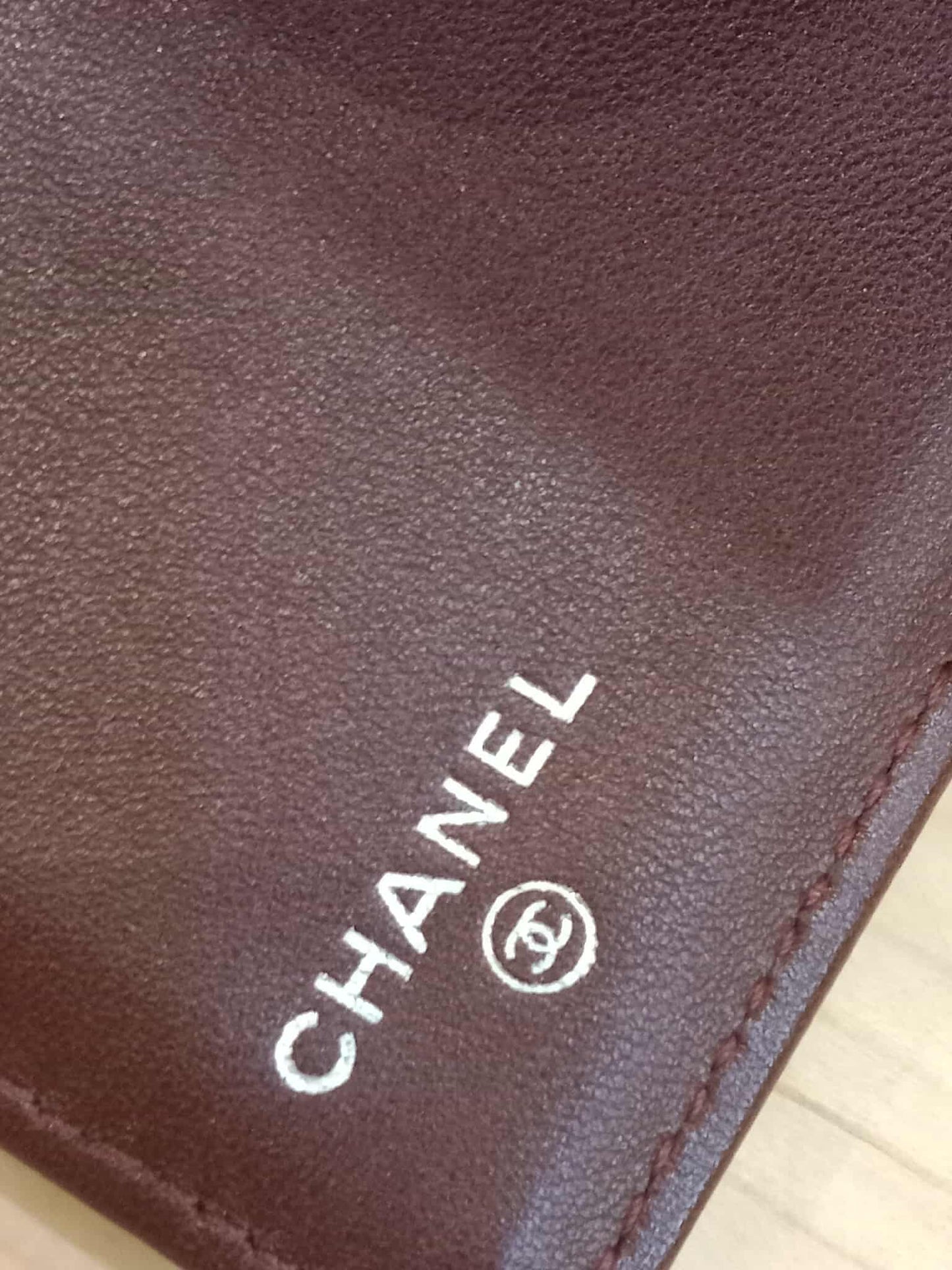 Chanel Black Lambskin Tri-Fold Long Wallet Series 13