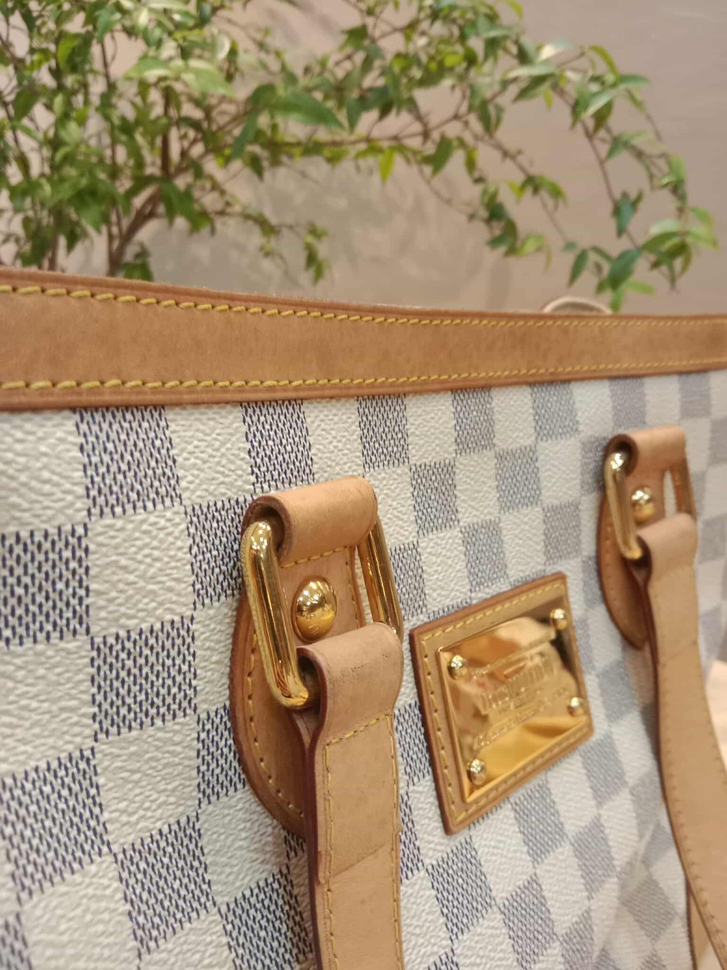 Louis Vuitton Hampstead Damier Azur PM