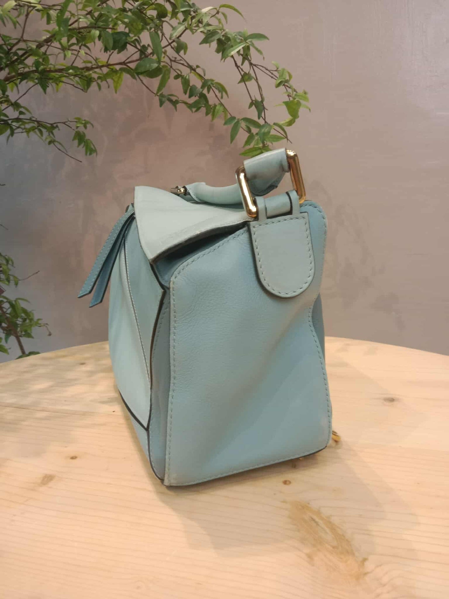 Loewe Puzzle Tricolor Blue Small