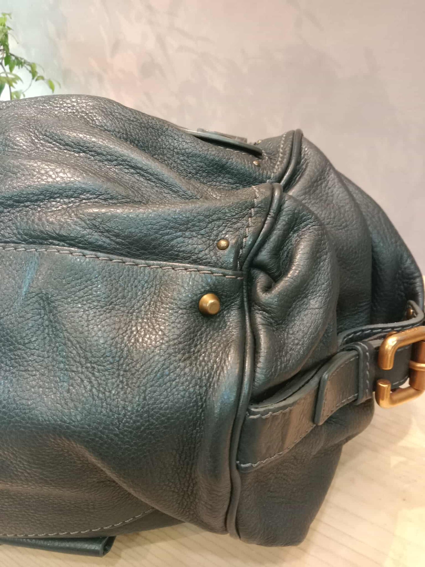 Chloe Paddington Leather Handbag Black