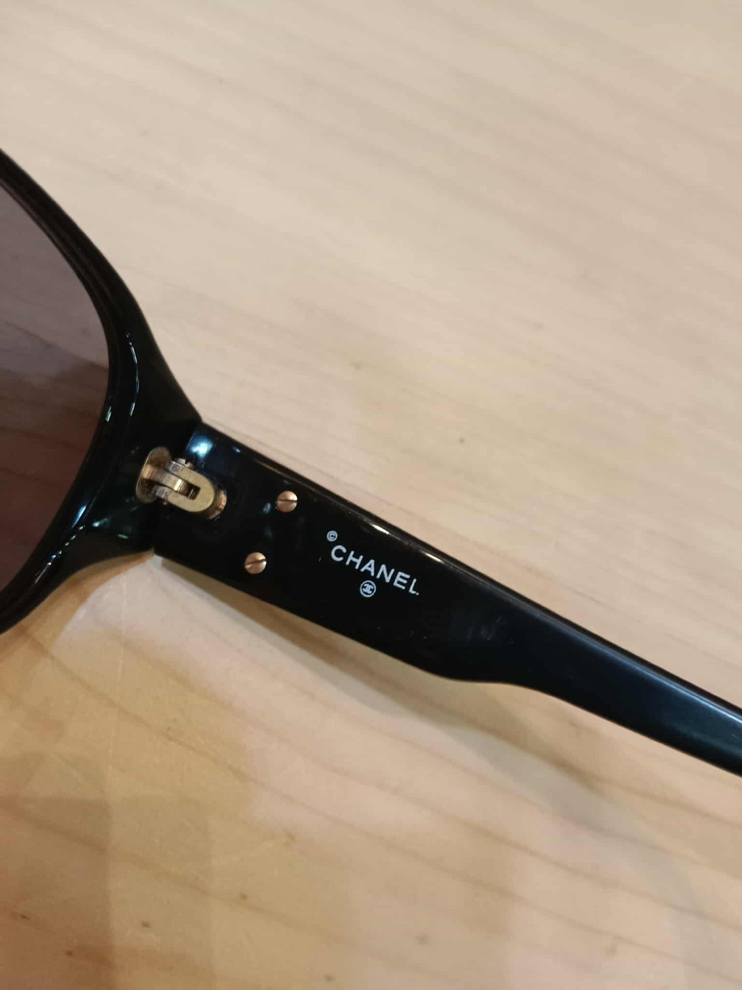 Chanel CC Sunglasses Black