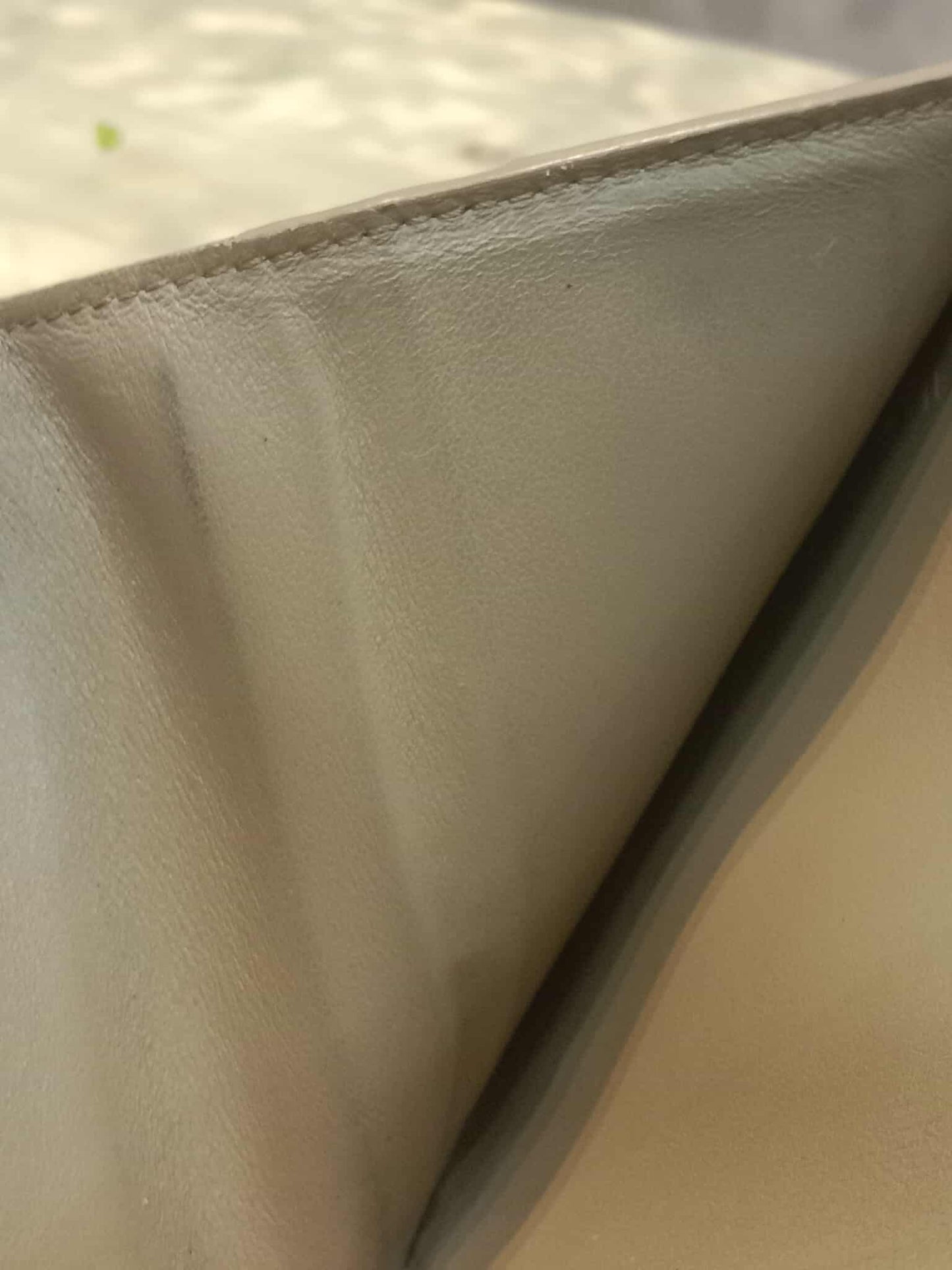 Celine Beige Trifold Wallet