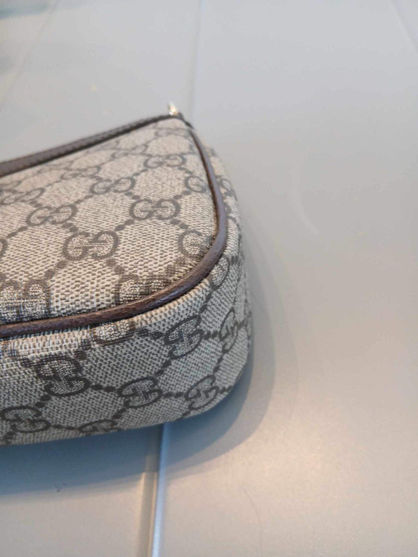 Gucci Ophidia Strawberry GG Supreme Small Brown
