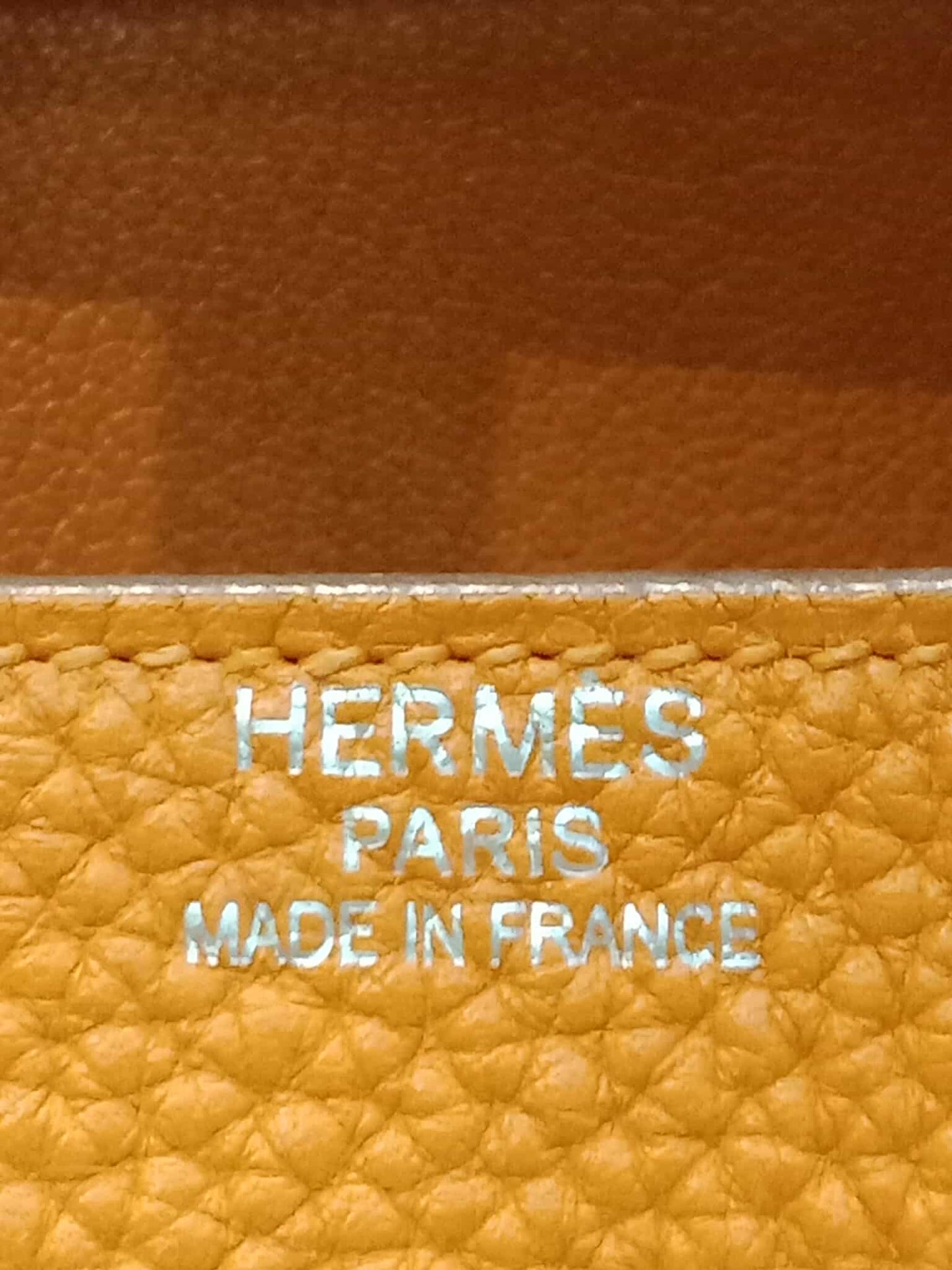 Hermes Birkin 35 Poppy Orange Clemence Stamp L Square 2008