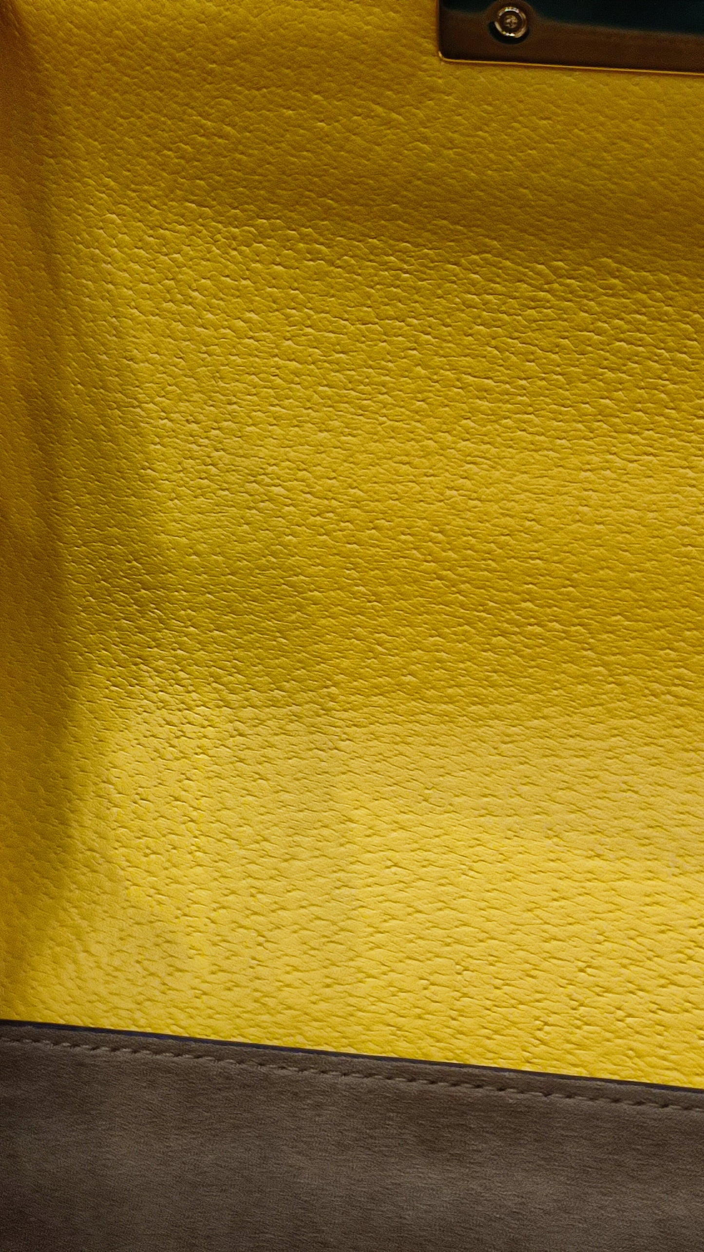 Gucci GG Floral Bamboo Bag Yellow