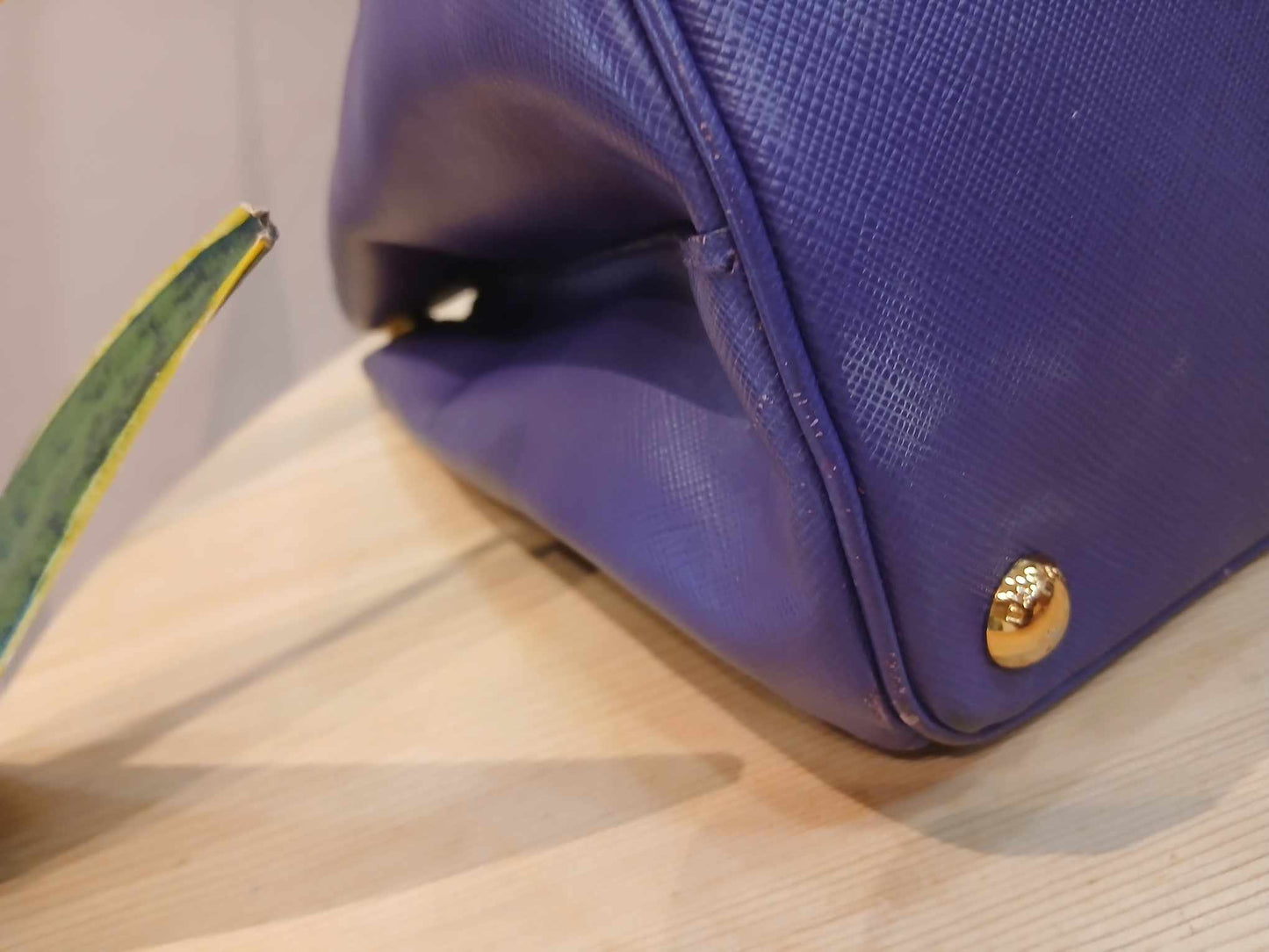 Prada Galleria Saffiano Purple Bag