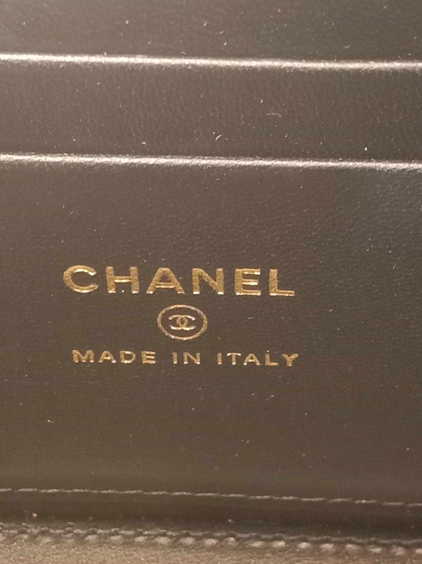 Chanel Tweed Pearlcrush Vanity Case Microchipped